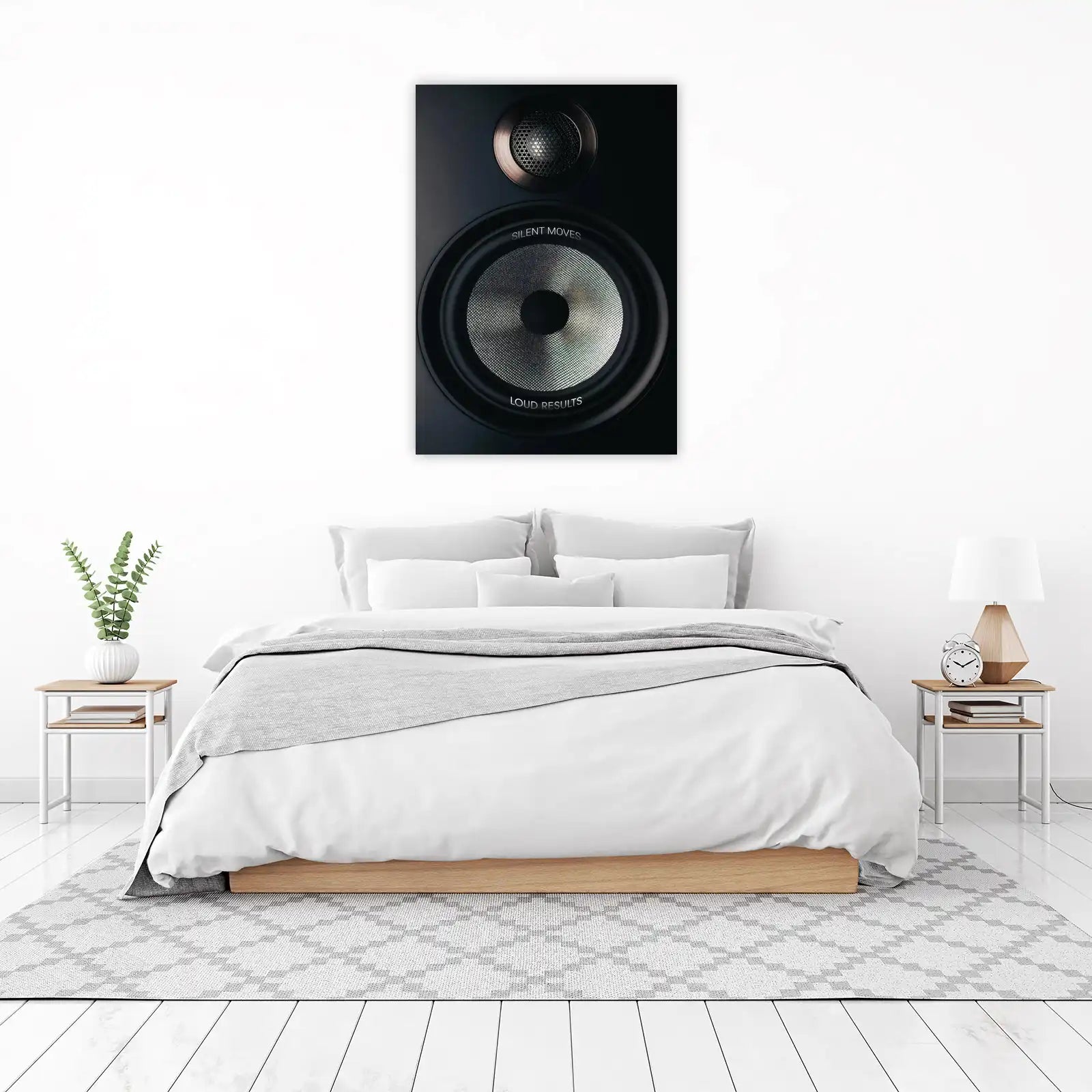 Modern Speaker Abstract Wall Art
