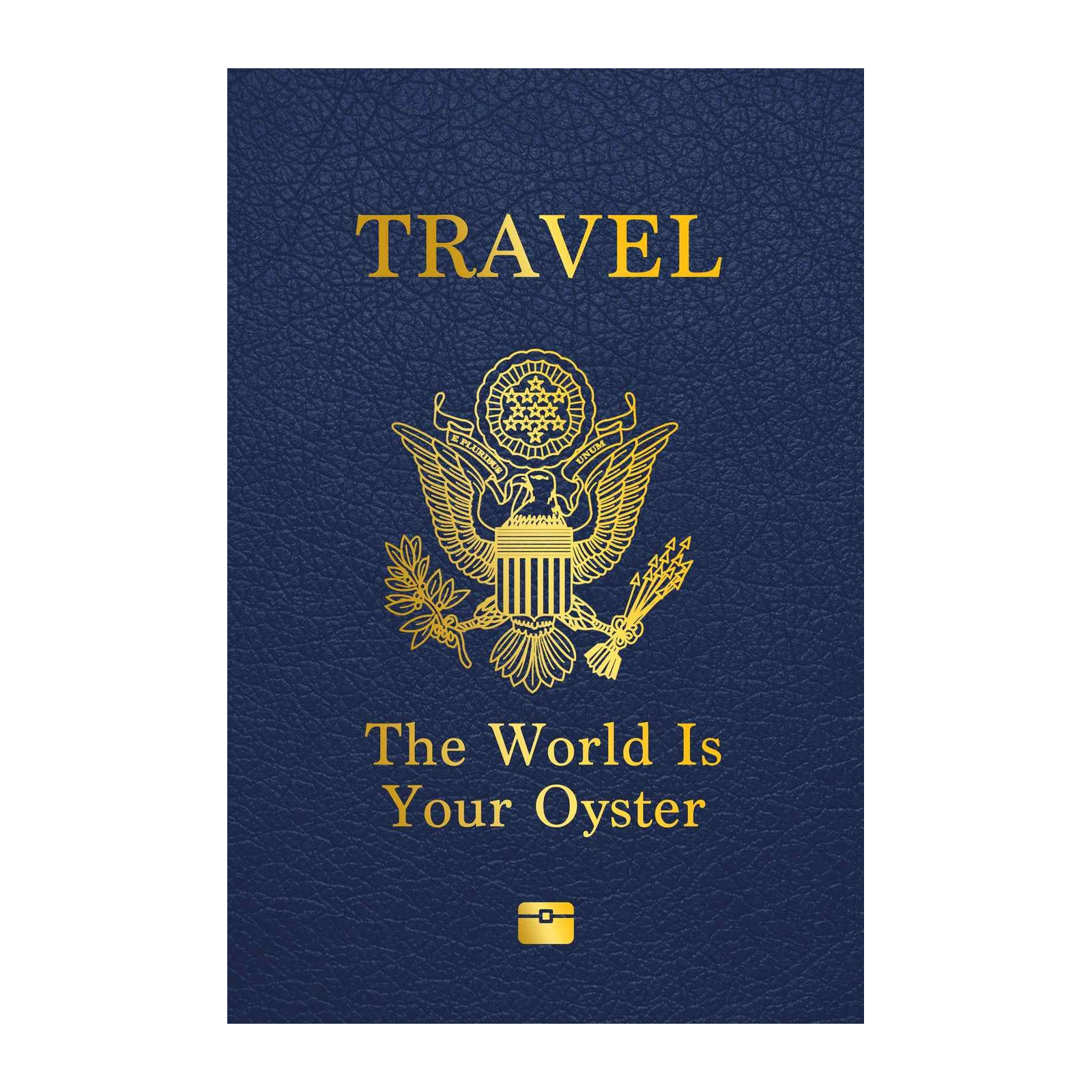 Travel the World Oyster Gold Wall Art