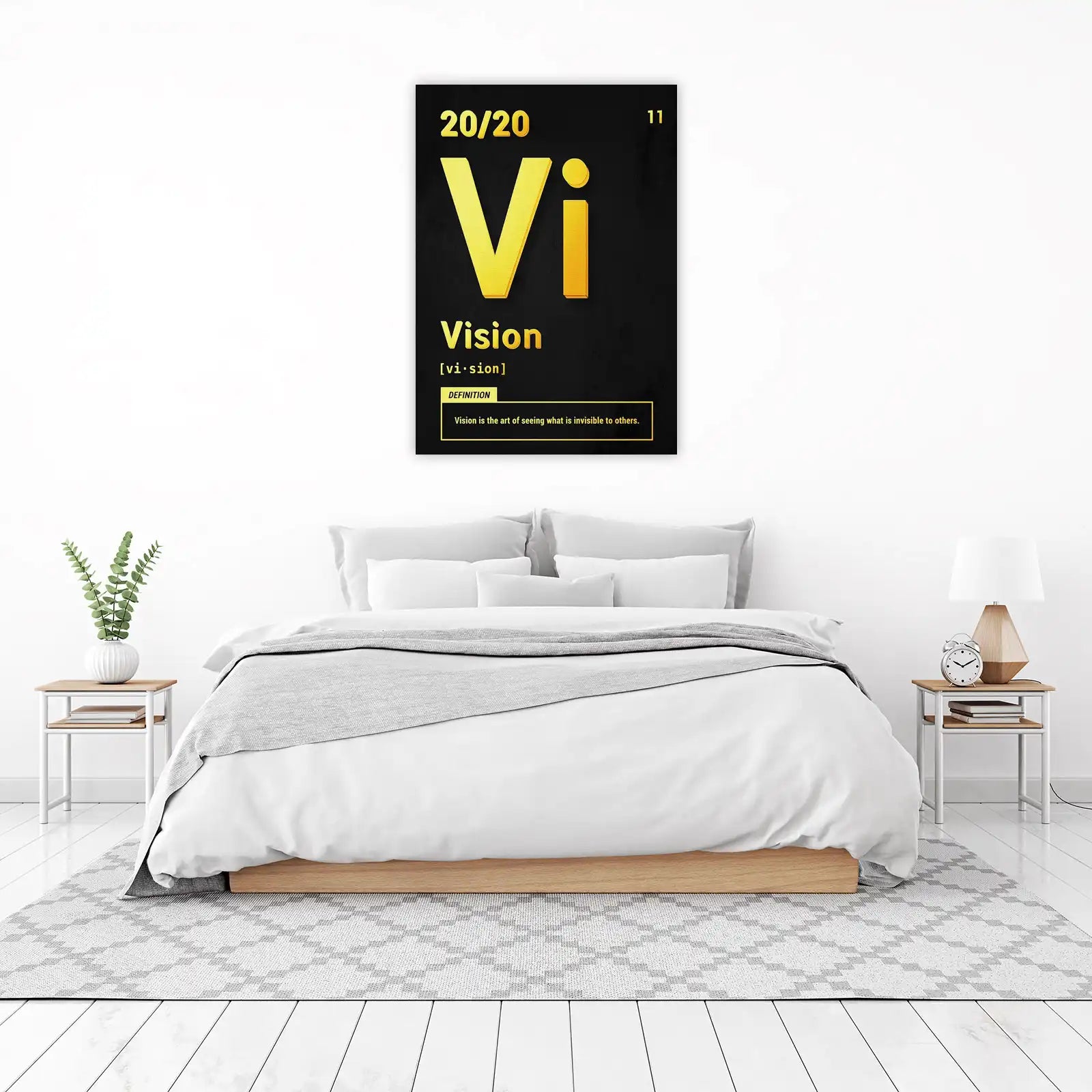 Visionary 'Vi' Periodic Table Wall Art