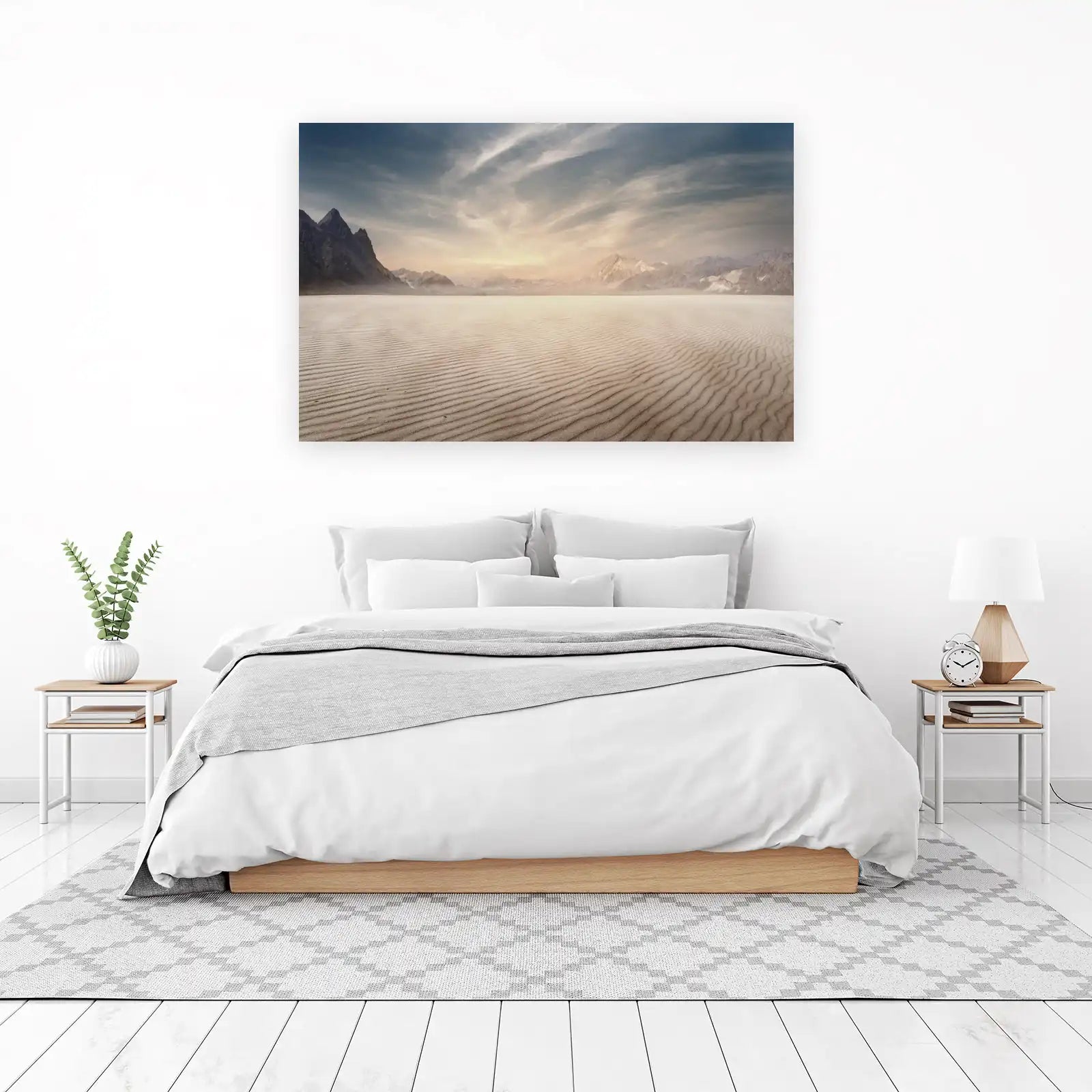 Serene Desert Landscape Wall Art