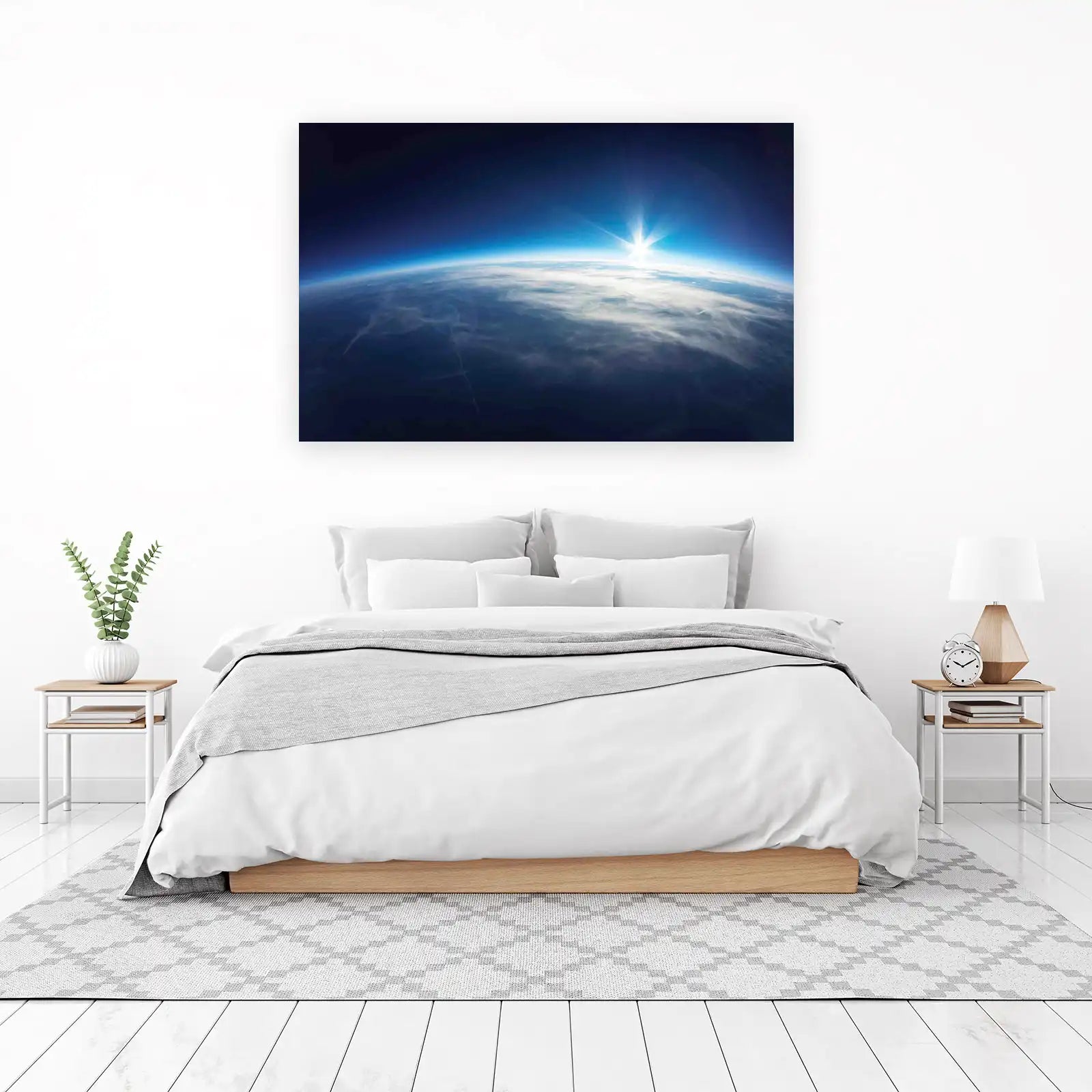 Sunrise Over Earth Wall Art