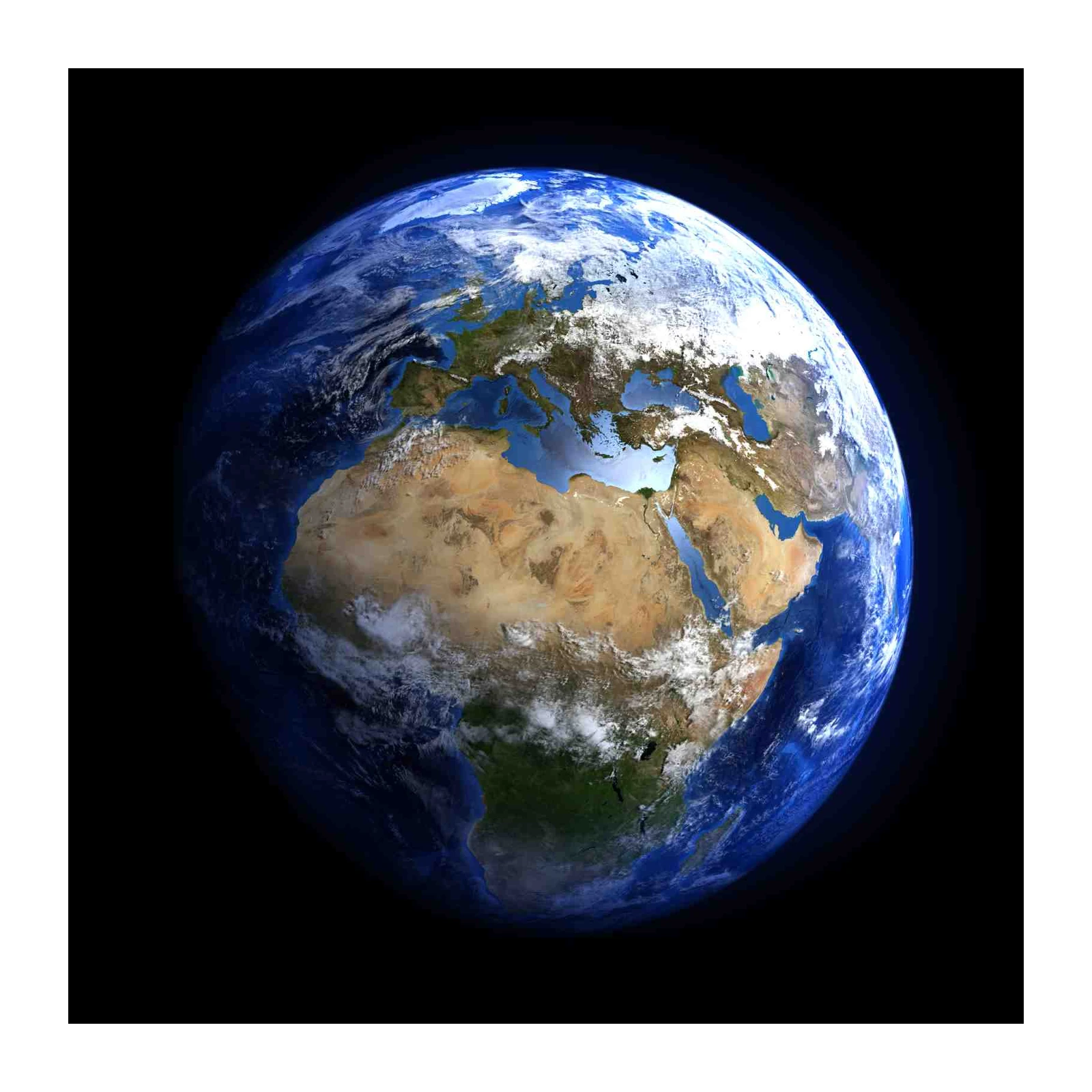 Majestic Earth: Europe & Africa Wall Art