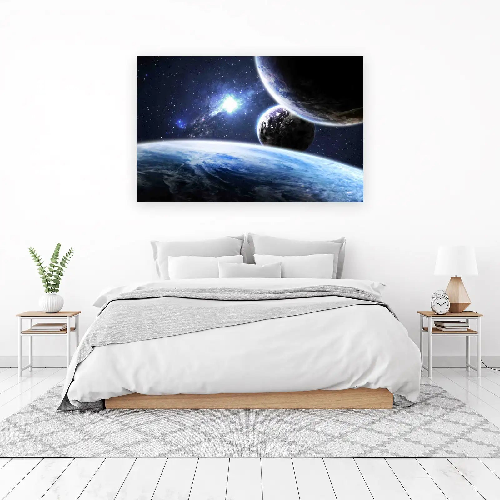 Cosmic Dance Planets & Stars Wall Art