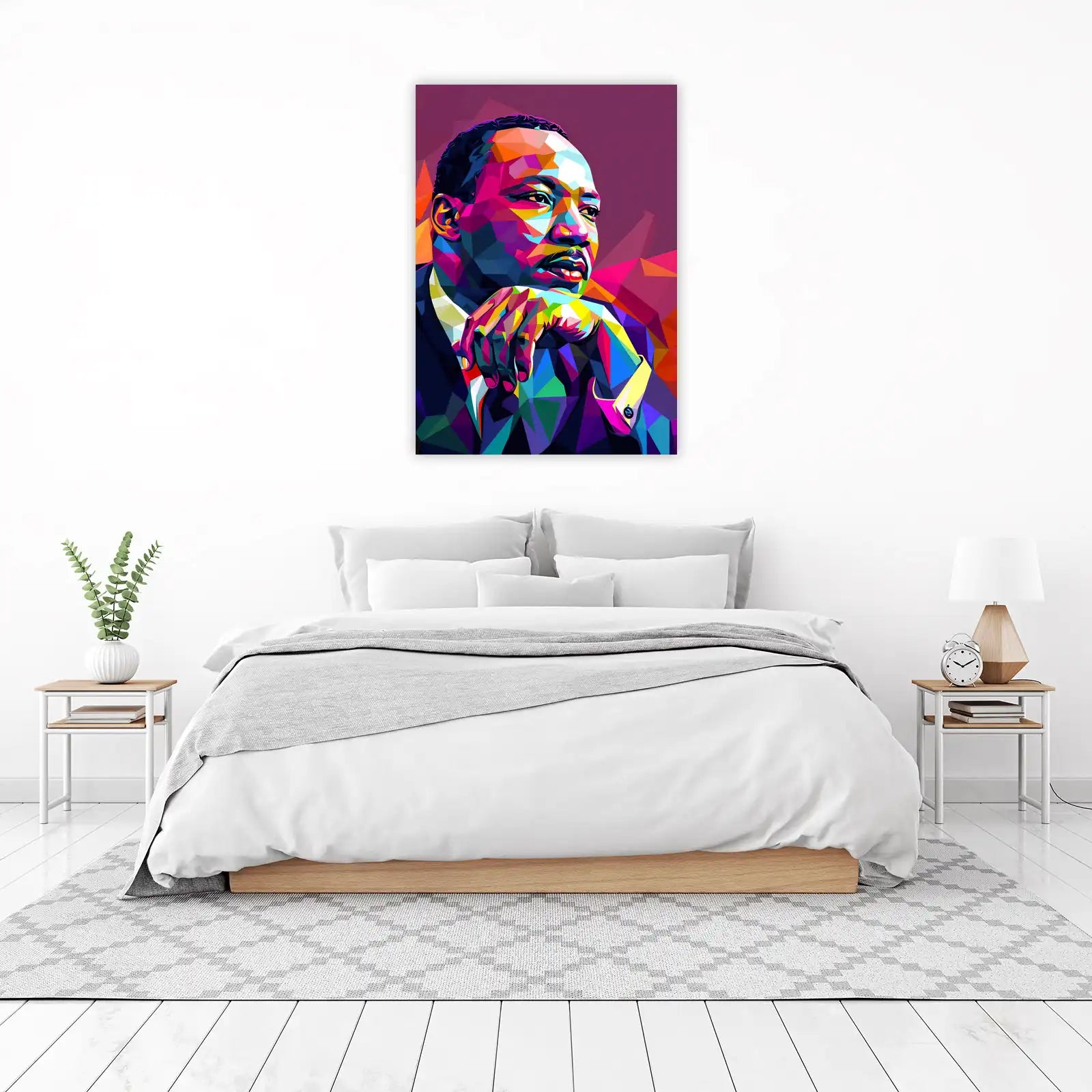 Martin Luther King Jr. Pop Art Wall Art