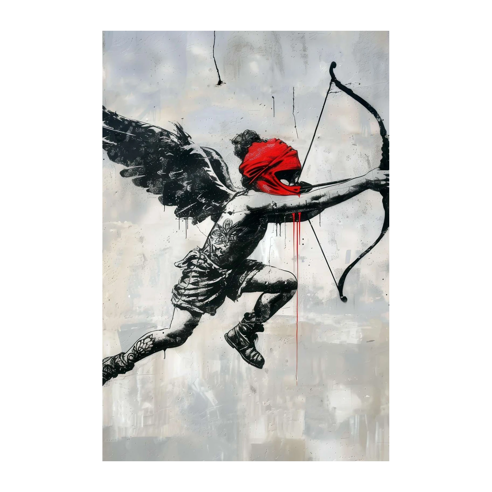 Blindfolded Cupid Arrow Wall Art