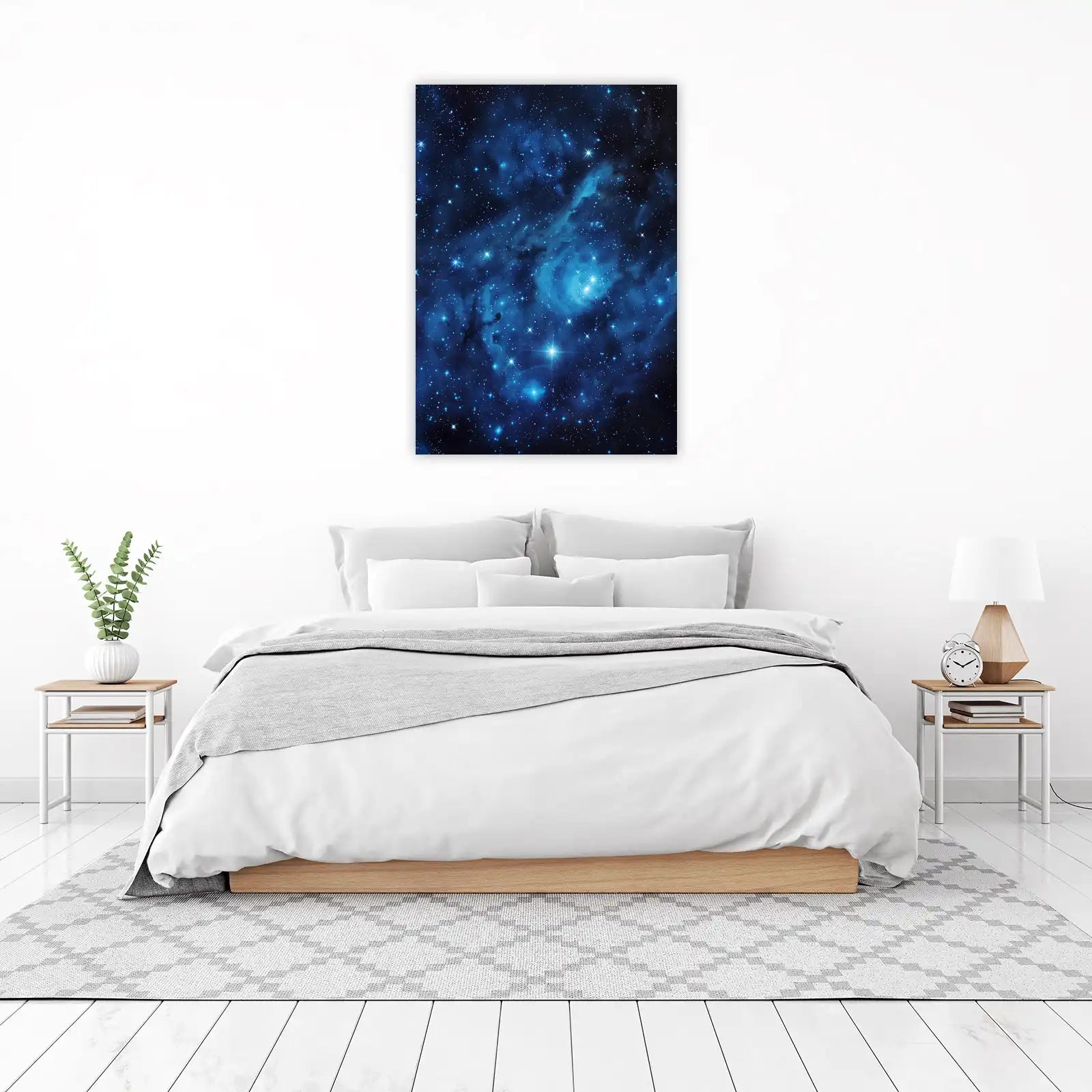 Enchanting Nebula & Stars Wall Art