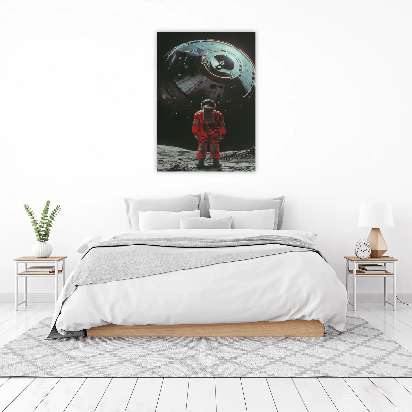 Astronaut Space Odyssey Wall Art