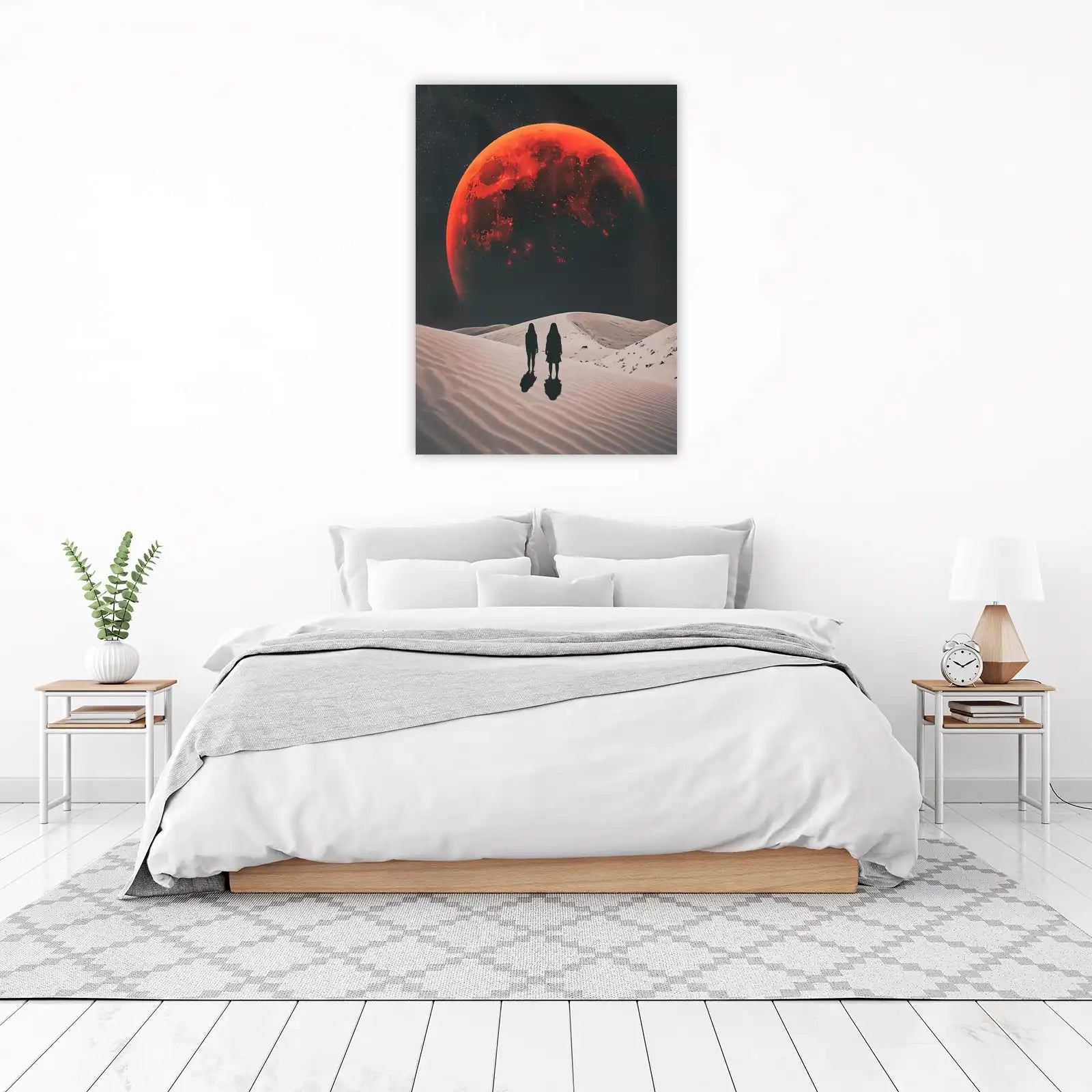 Ethereal Cosmic Desert Duo Wall Art