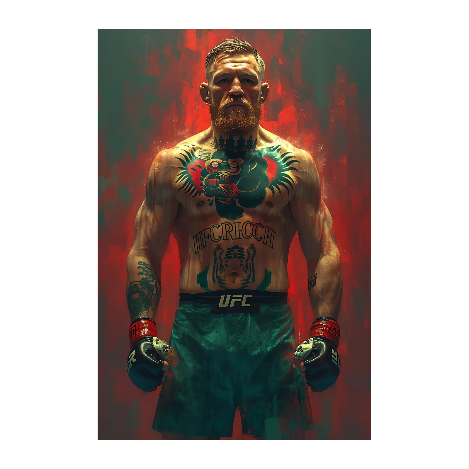 Conor McGregor Fighter Wall Art