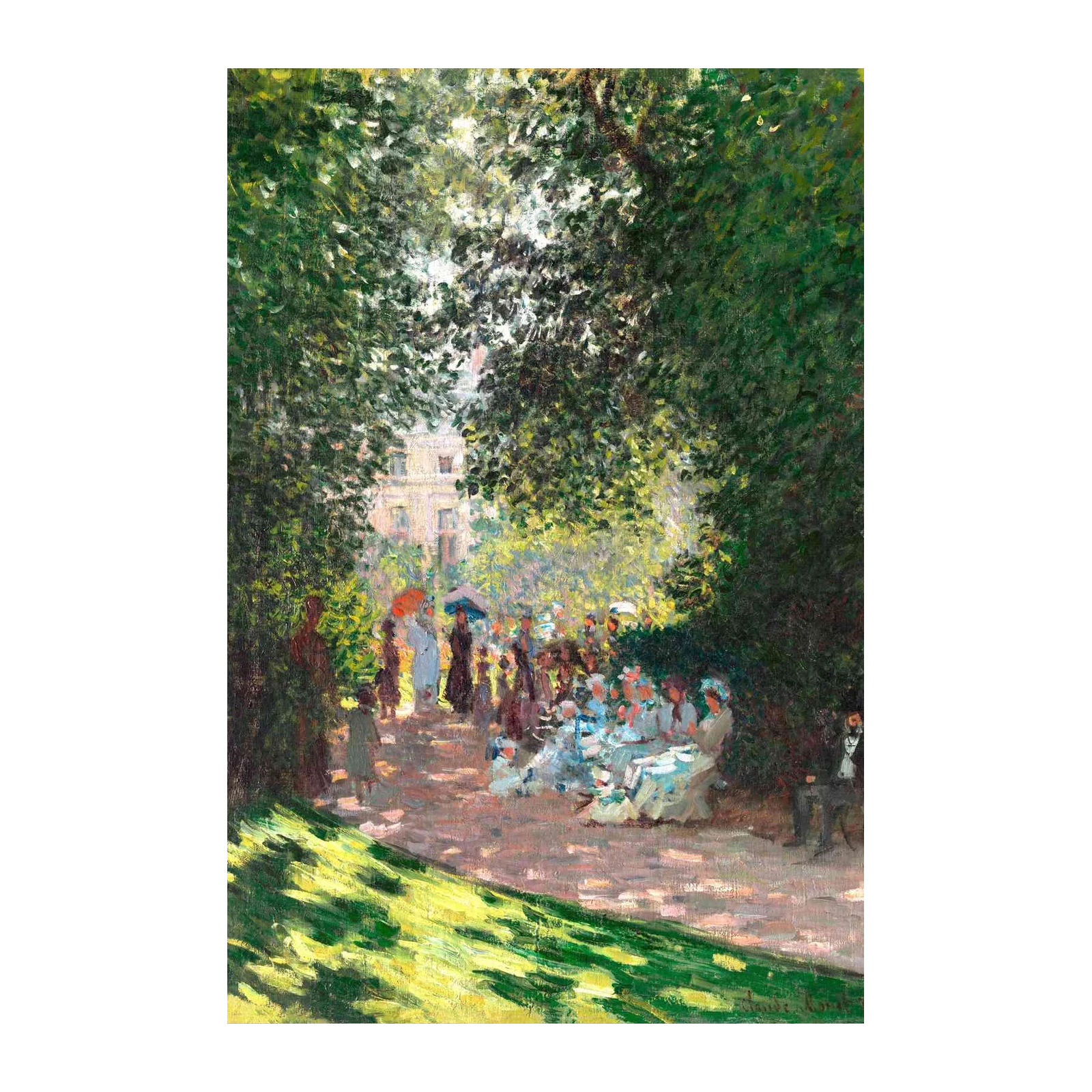Impressionist Garden Gathering Wall Art