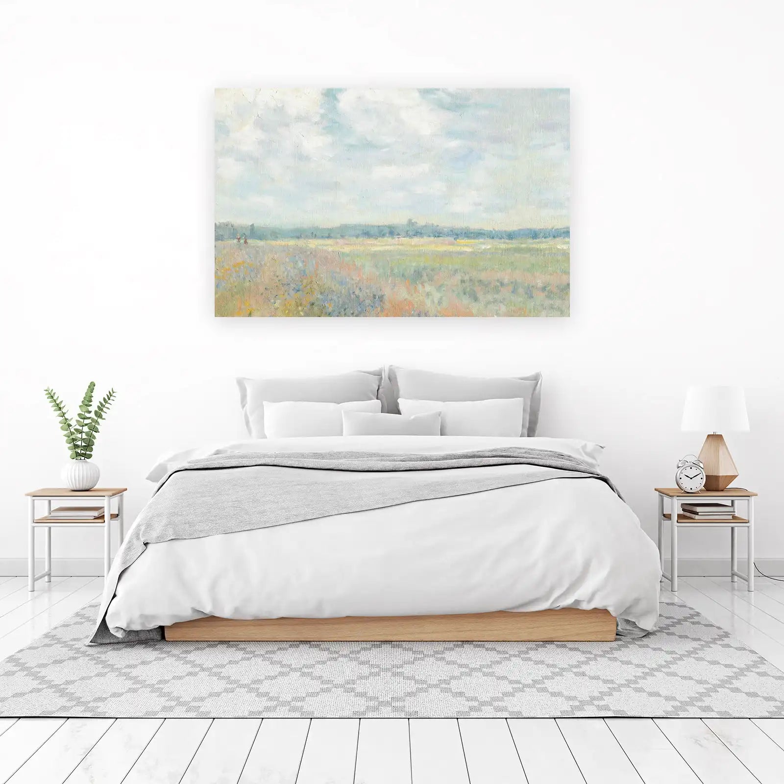 Impressionist Field Landscape Wall Art