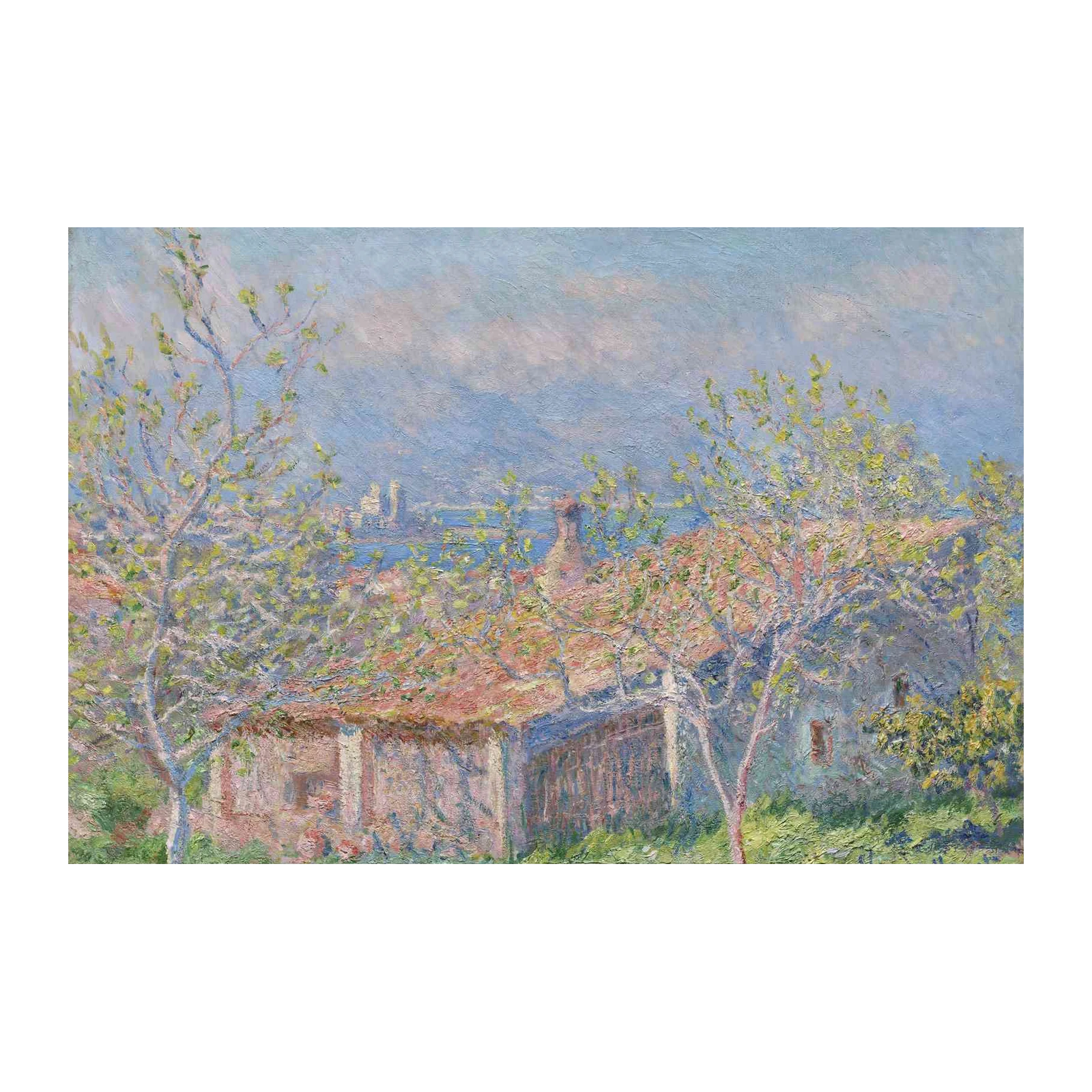 Serene Vista Spring Landscape Wall Art