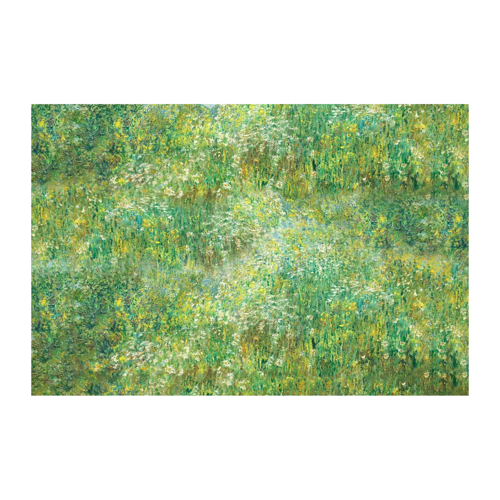 Vibrant Meadow Impressionist Landscape Wall Art