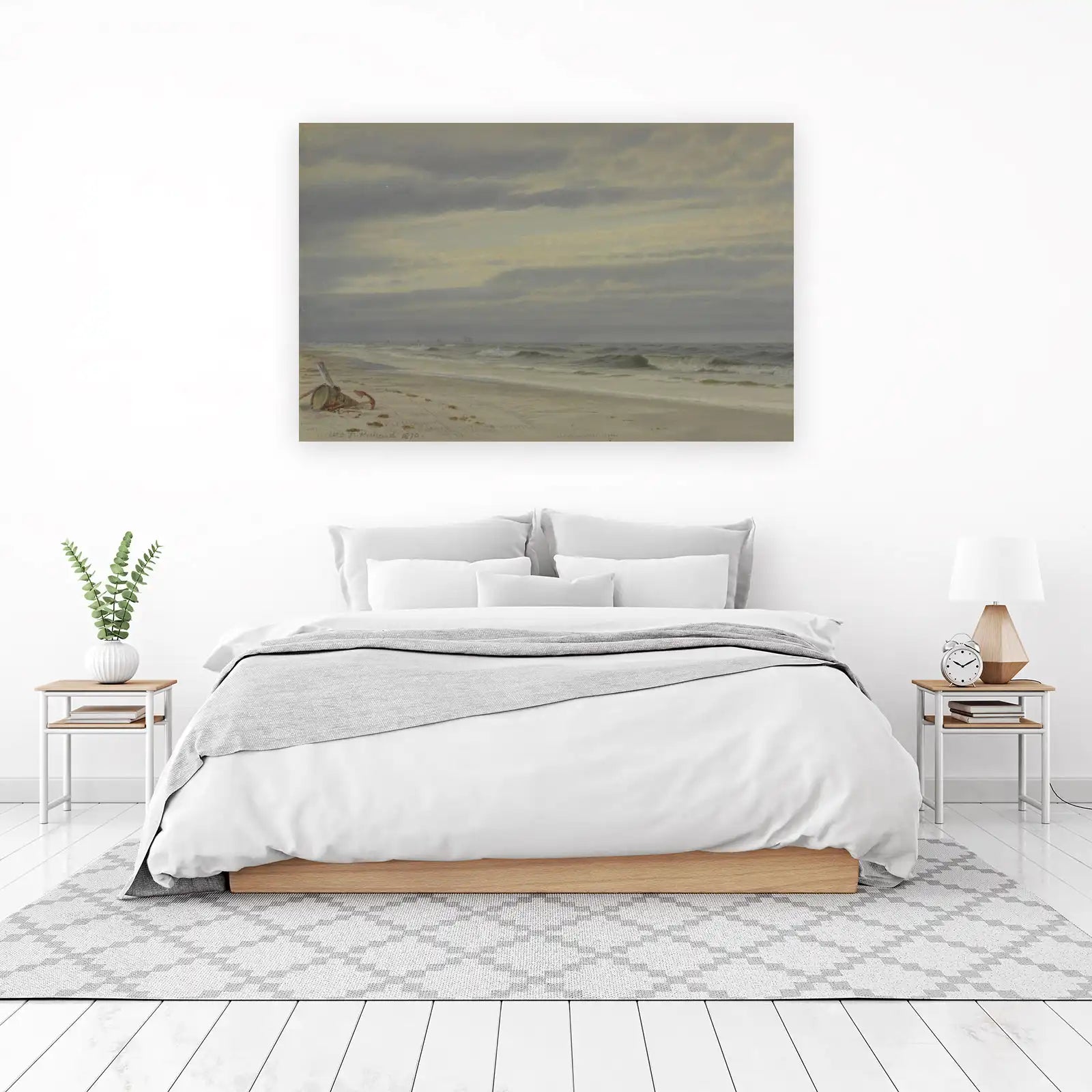 Seaside Serenity Beach Anchor Wall Art
