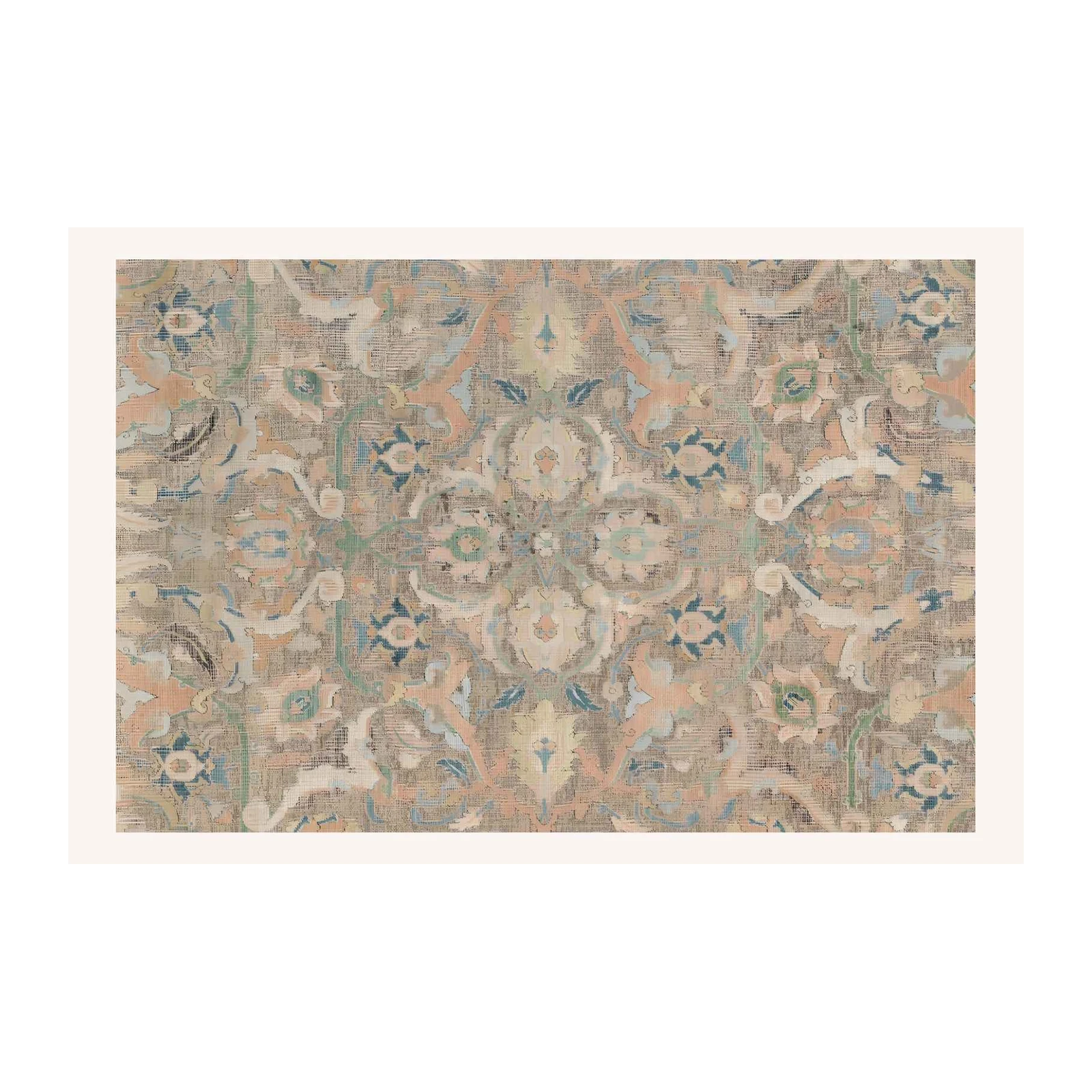 Vintage Persian Floral Wall Art Wall Art