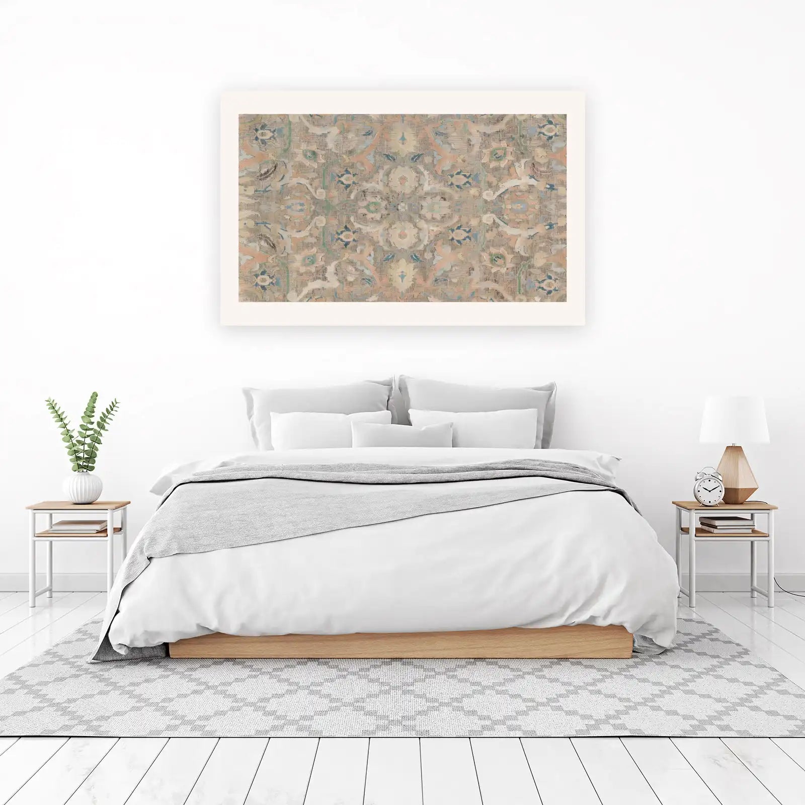 Vintage Persian Floral Wall Art Wall Art