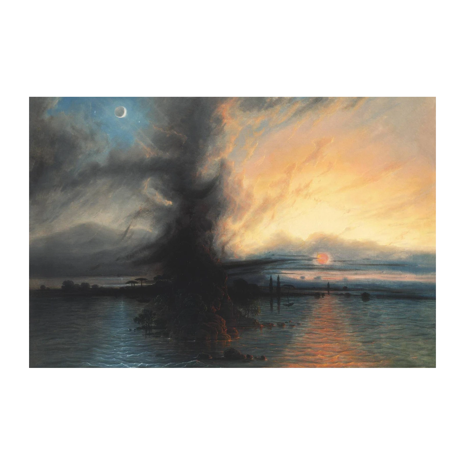 Dramatic Sky Landscape Wall Art