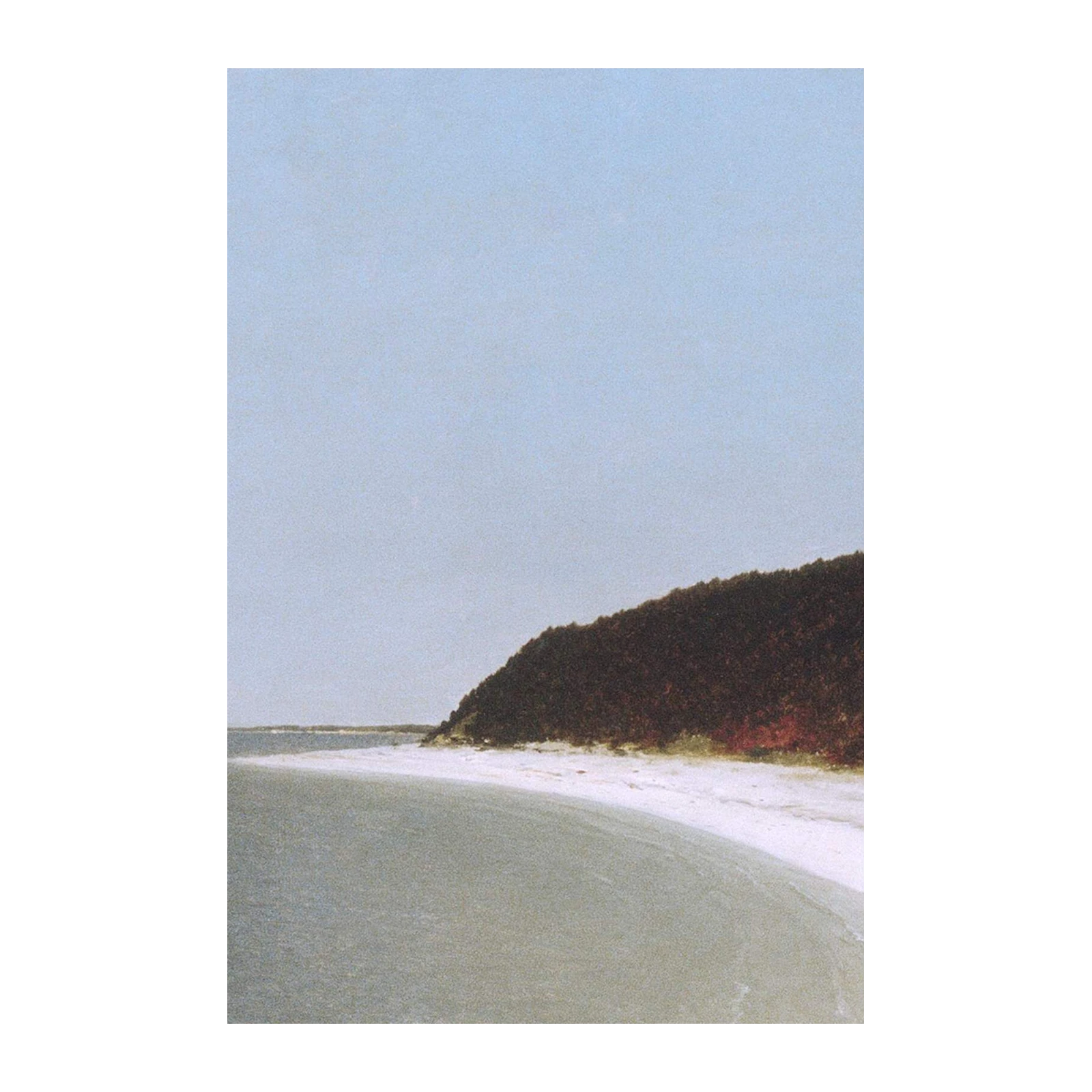 Coastal Serenity Beach Landscape Wall Art