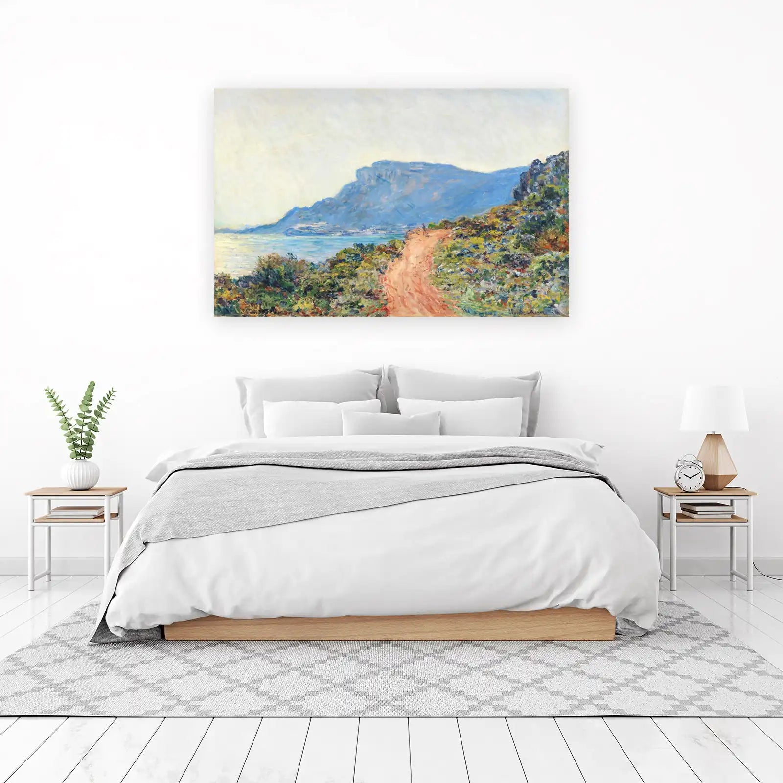 Impressionist Coastal Path Wall Art