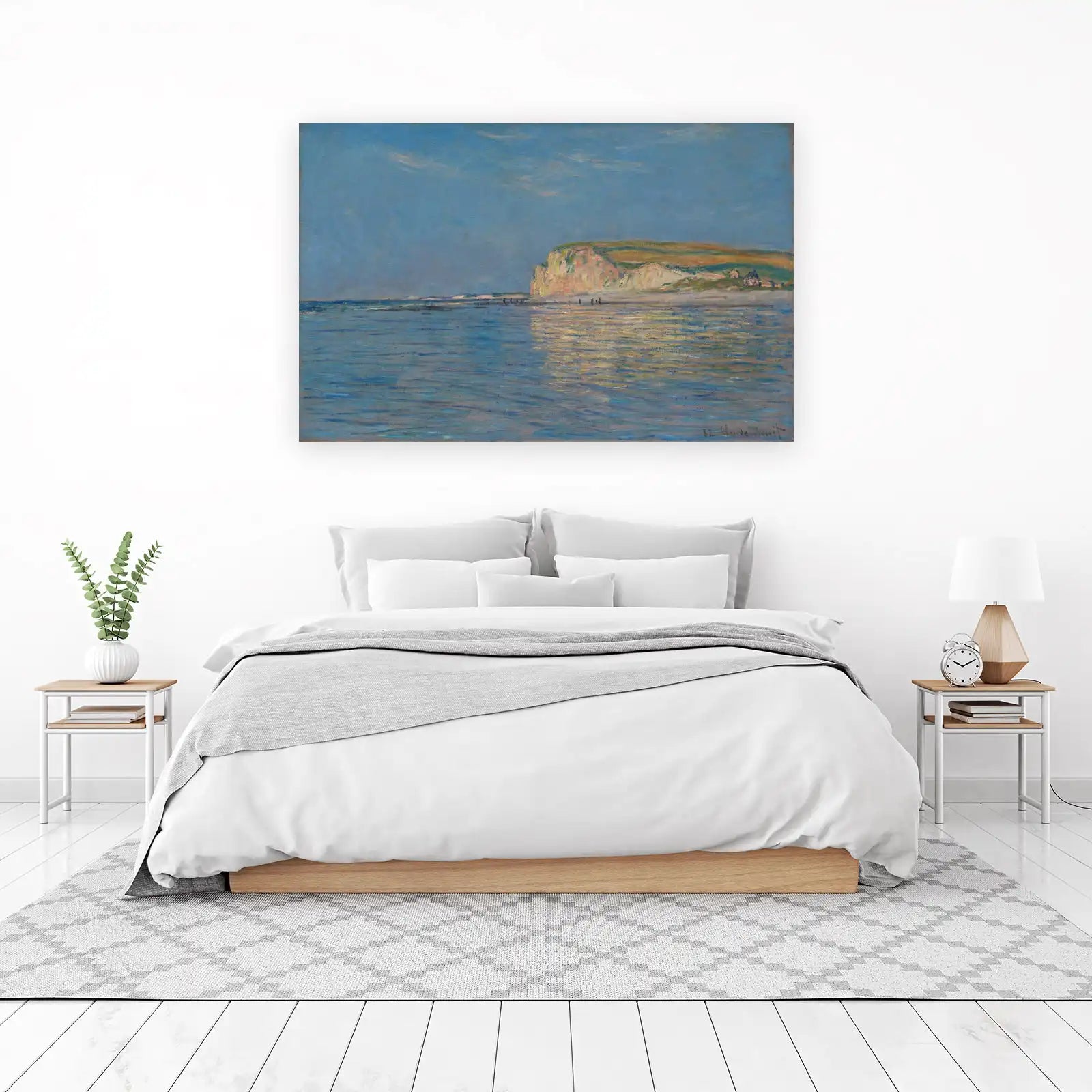 Coastal Cliffs Impressionist Seascape Wall Art