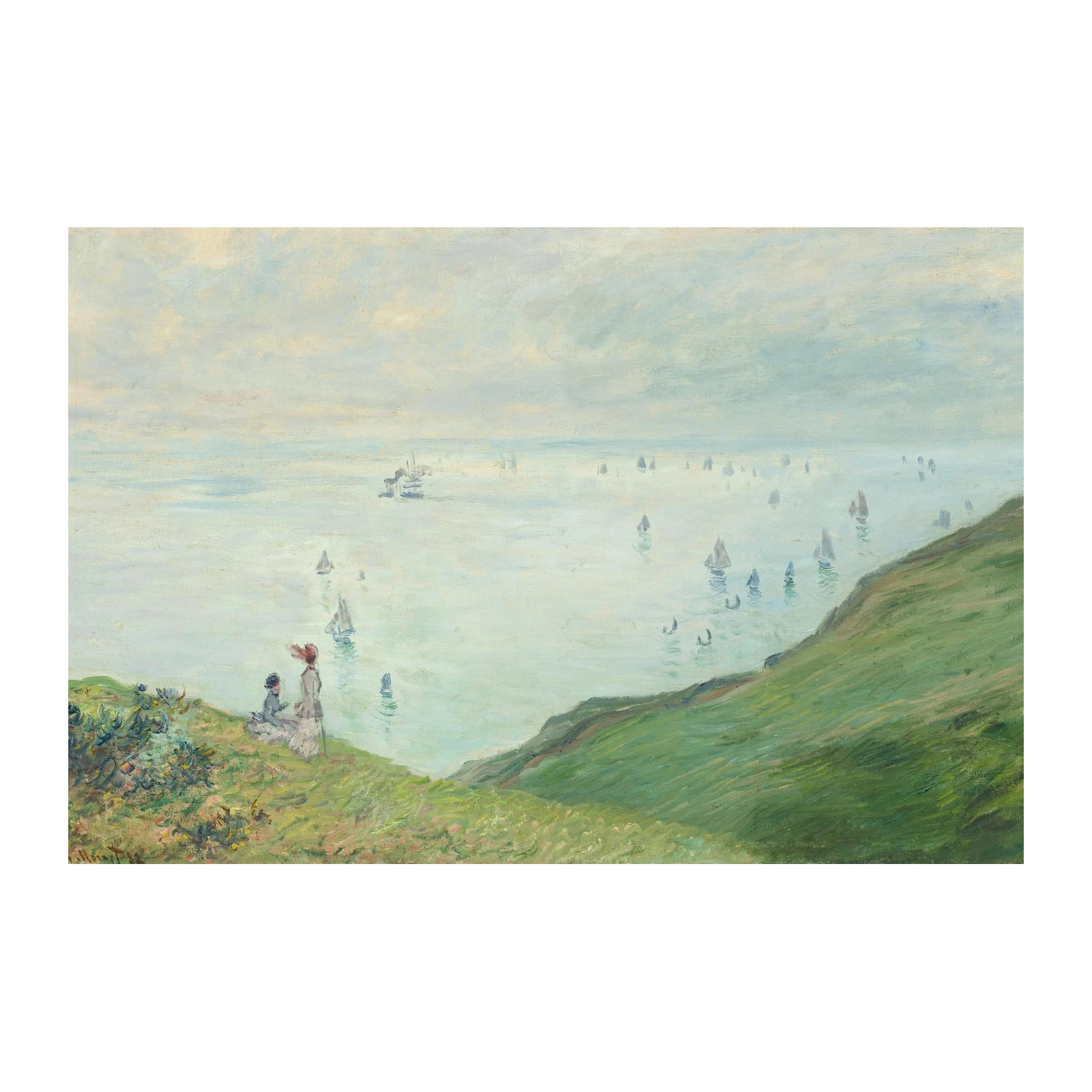 Impressionist Seascape Wall Art - Coastal Calm