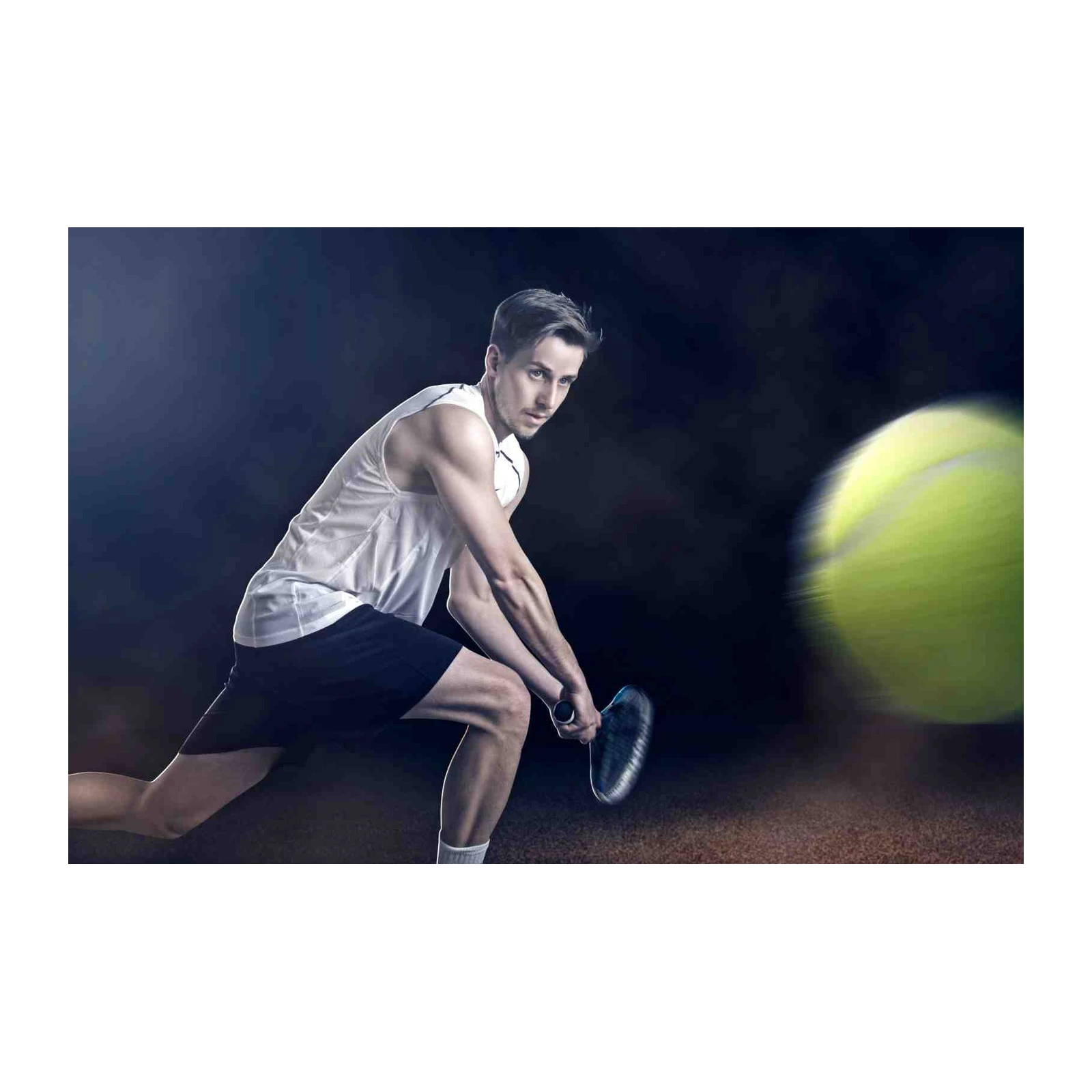 Dynamic Tennis Serve Wall Art