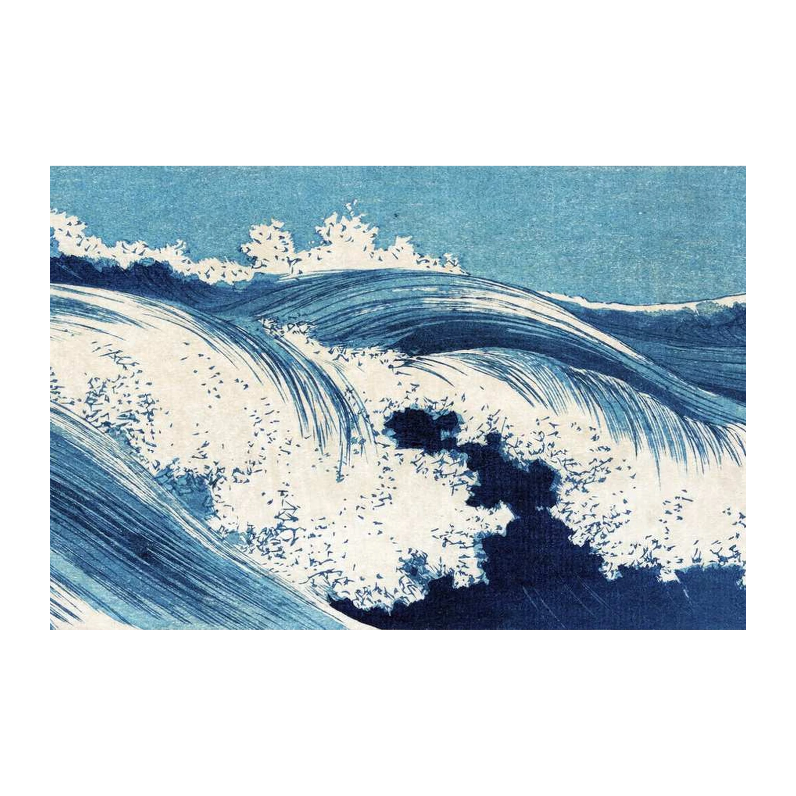 Iconic Wave Art "The Great Wave" Wall Art