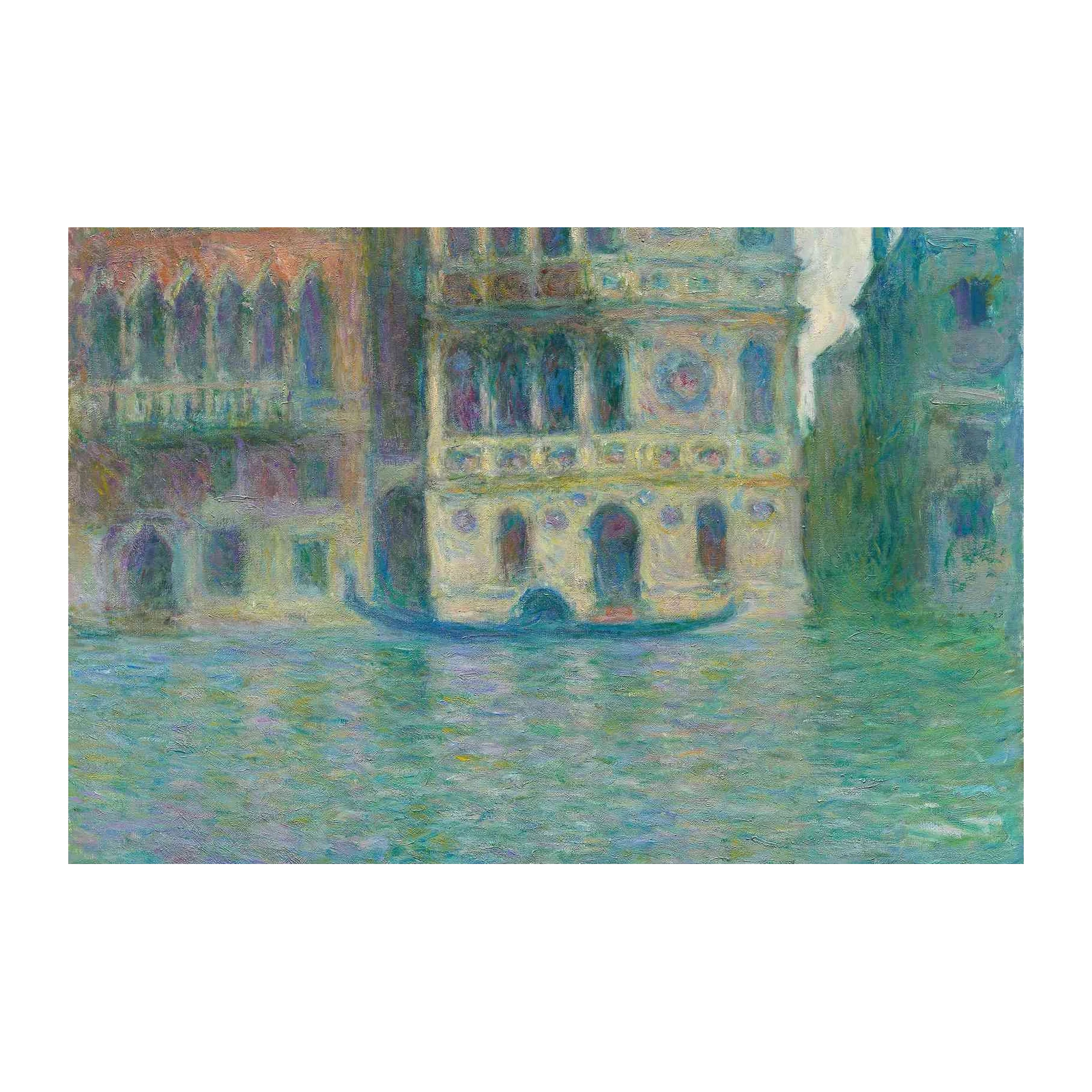 Venetian Canal Impressionist Artwork Wall Art