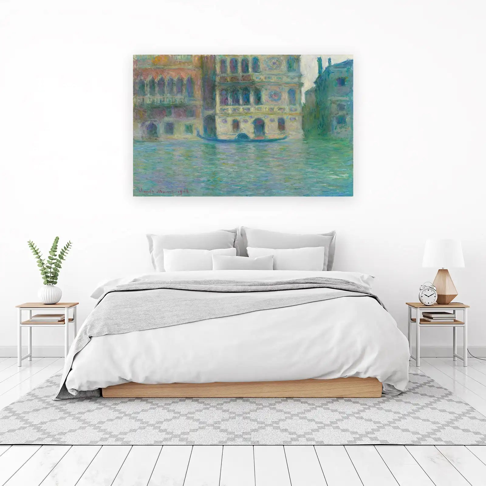 Venetian Canal Impressionist Artwork Wall Art