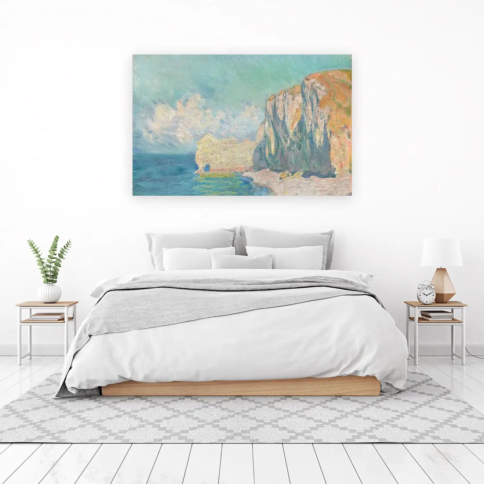 Impressionist Coastal Cliffs Wall Art
