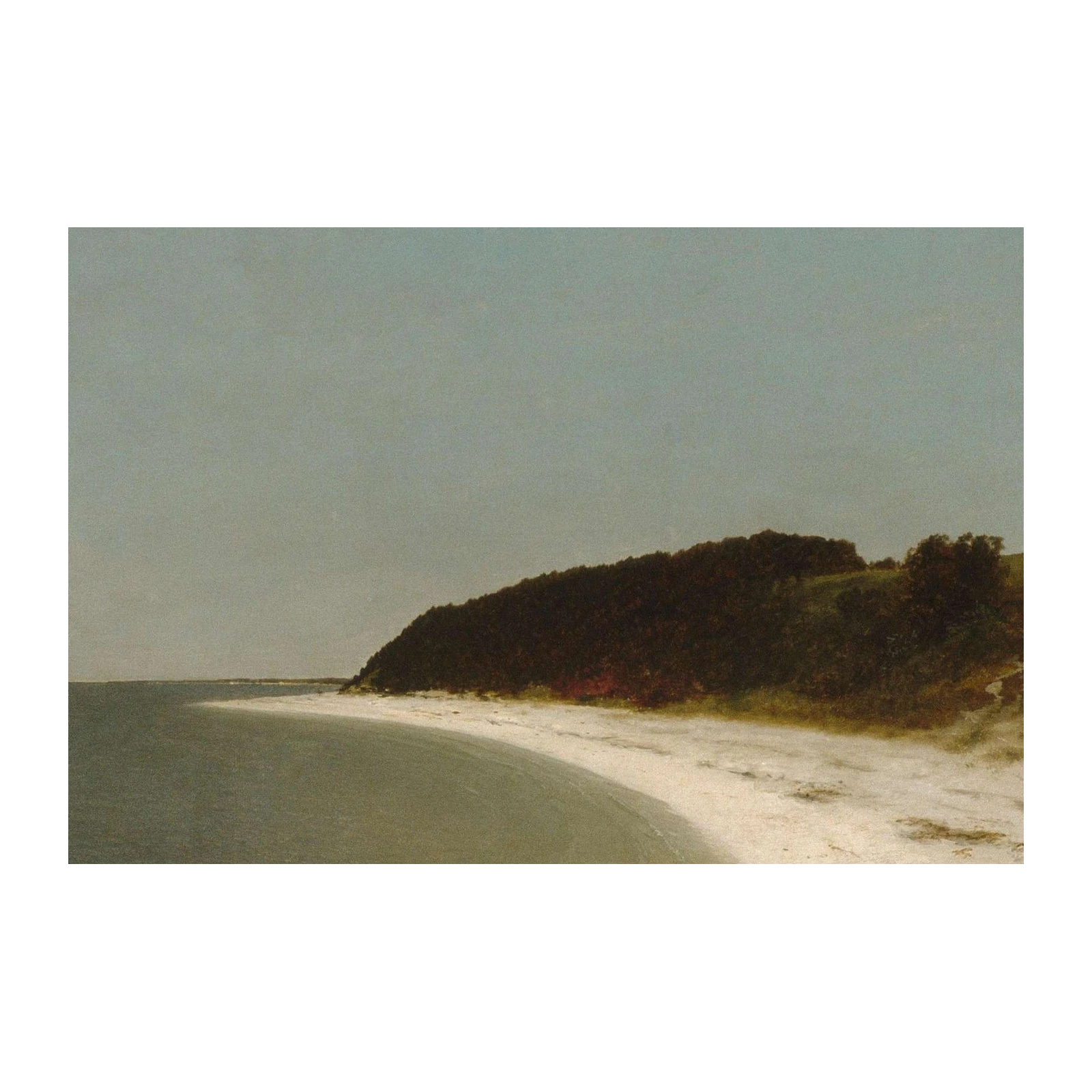 Serene Coastal Landscape Wall Art