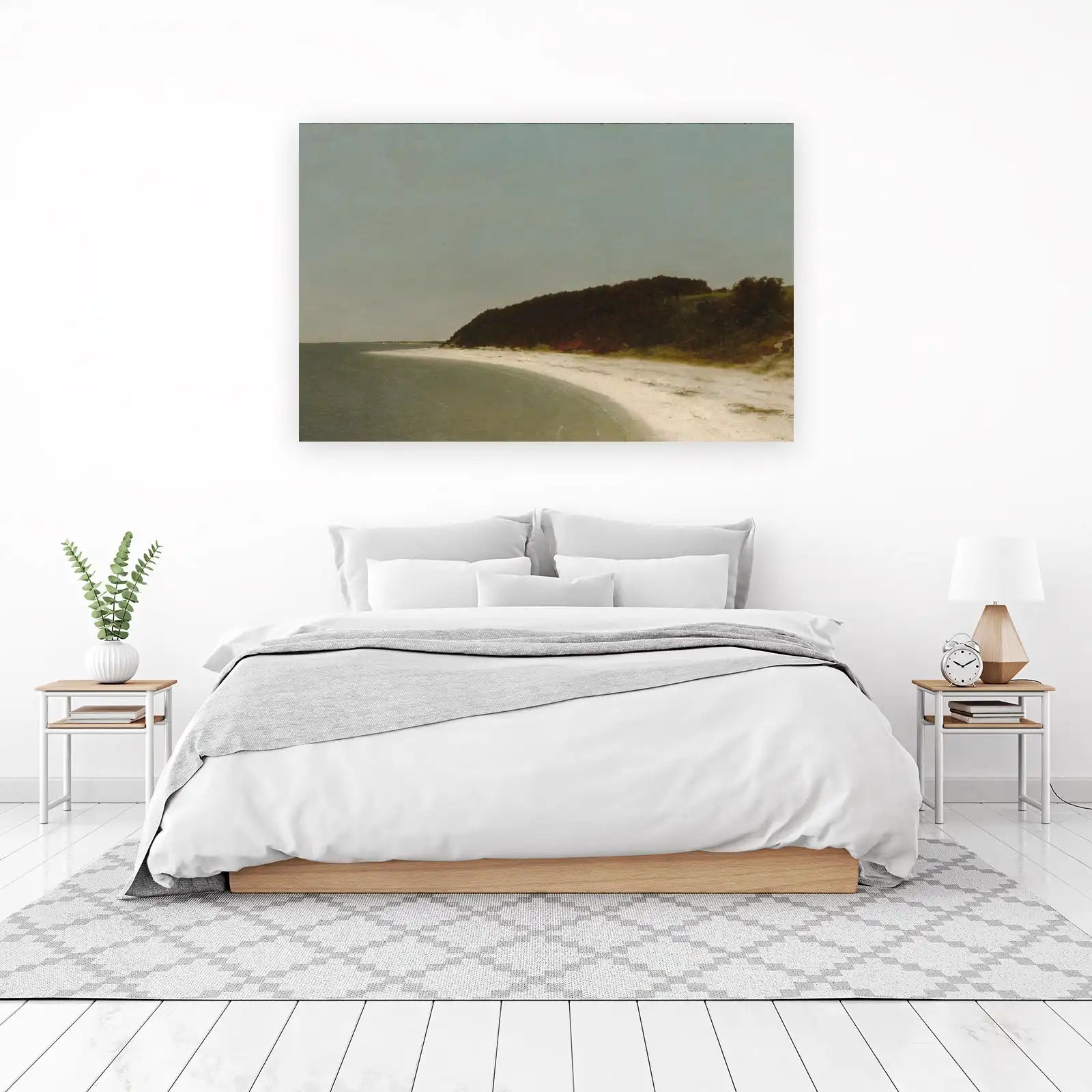 Serene Coastal Landscape Wall Art