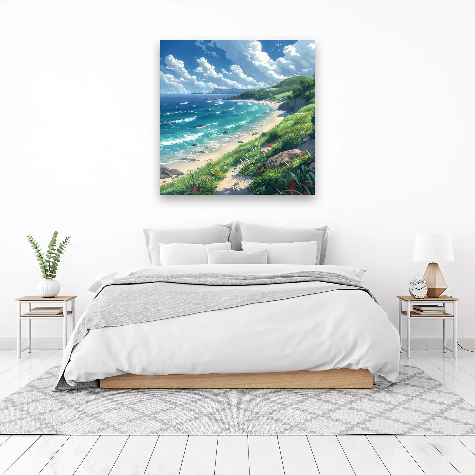 Oceanfront Paradise Coastal Scenery Wall Art