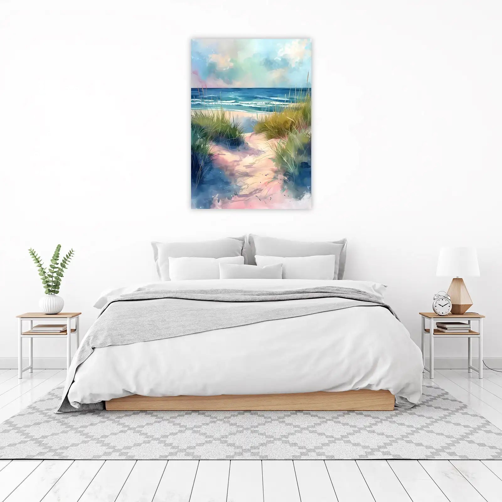 Coastal Dunes Serenity Beach Wall Art