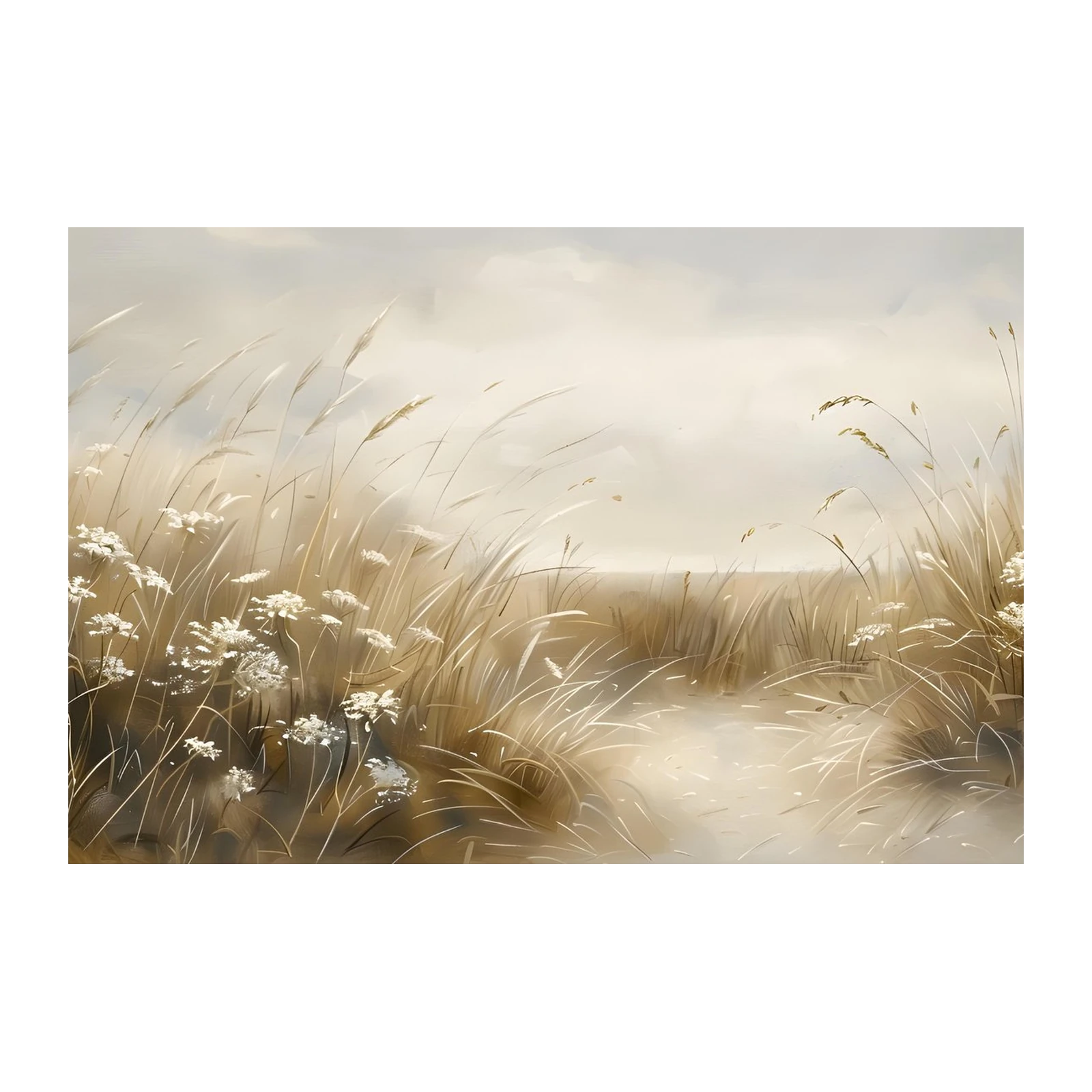 Serene Meadow Path Wall Art