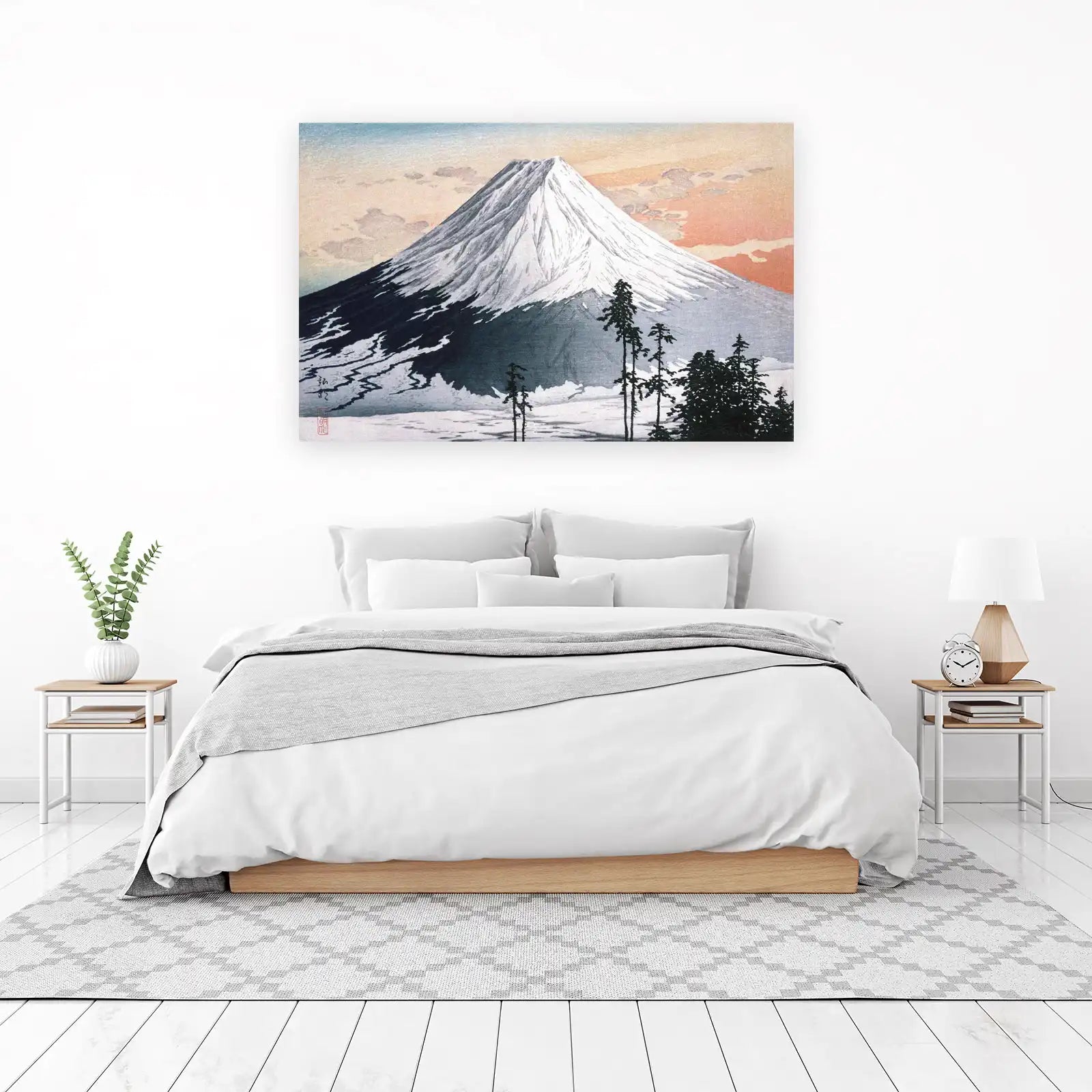 Majestic Mount Fuji Japanese Art Wall Art