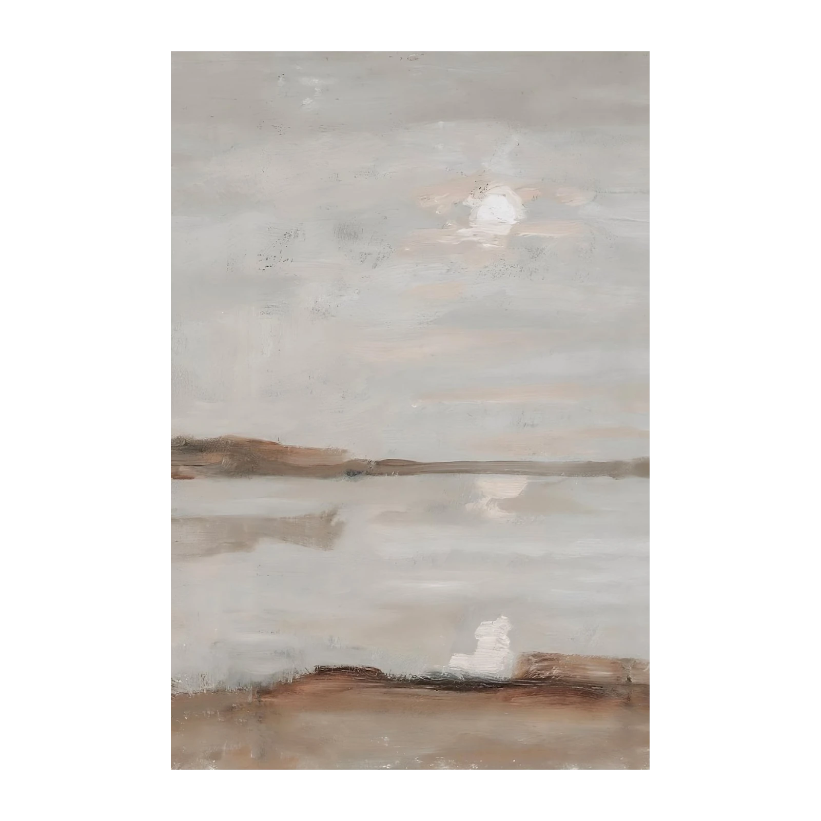 Serene Horizon Landscape Wall Art