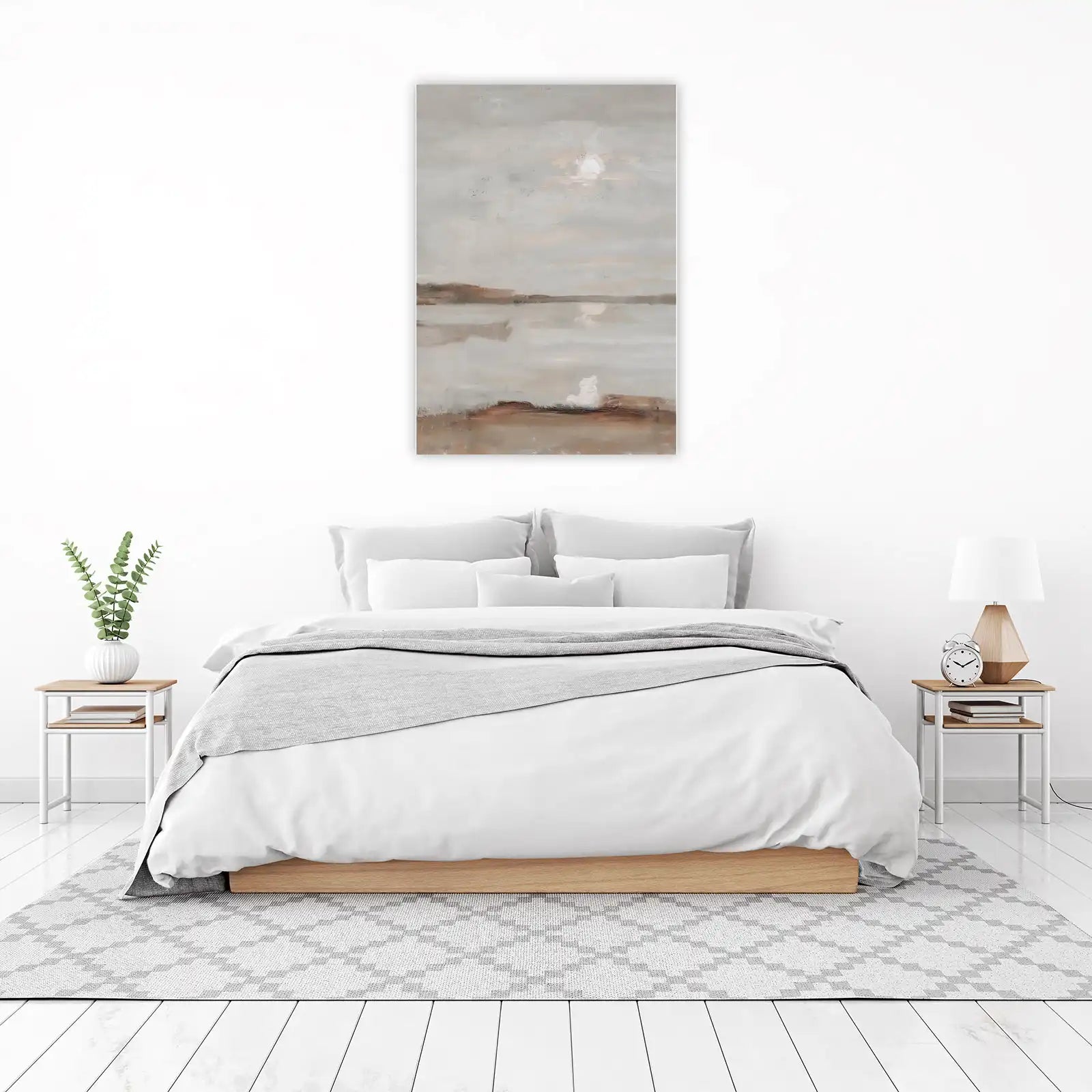 Serene Horizon Landscape Wall Art