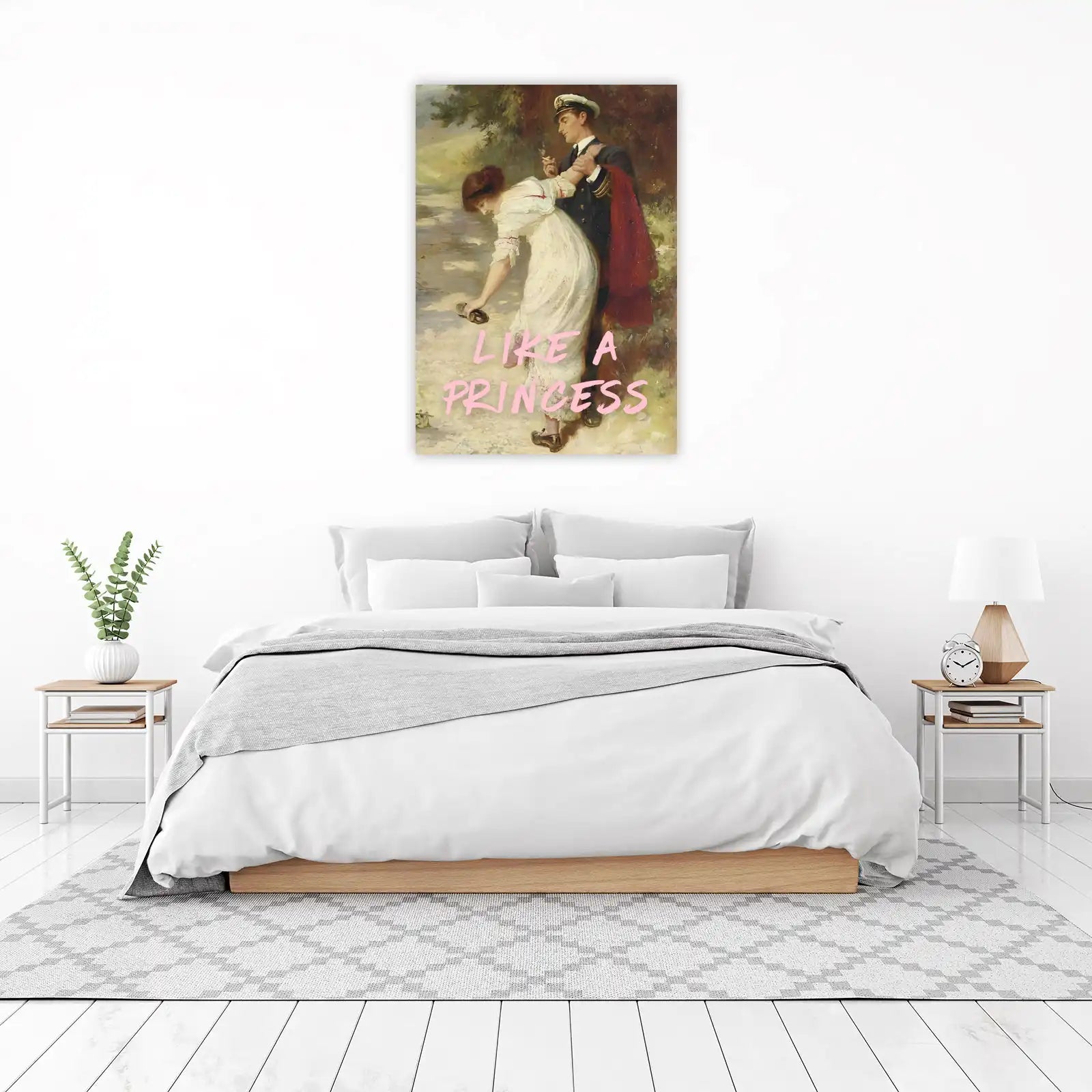 Romantic Victorian Couple Wall Art