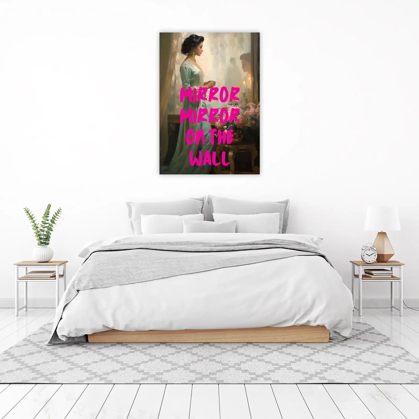 Victorian Elegance: "Mirror Mirror" Wall Art