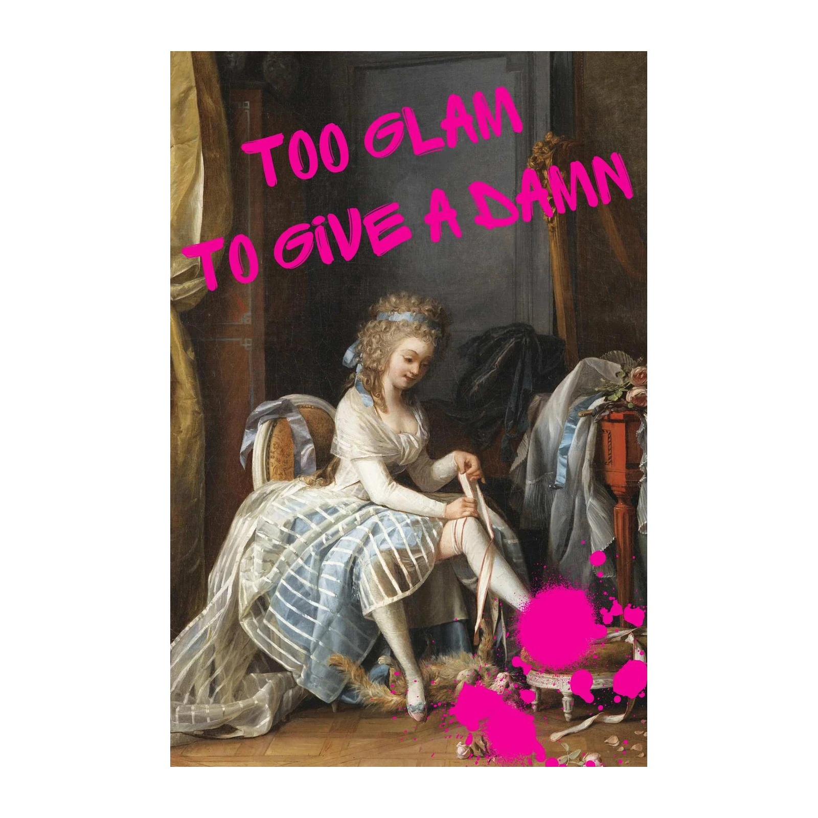 Regal & Rebellious Statement Wall Art