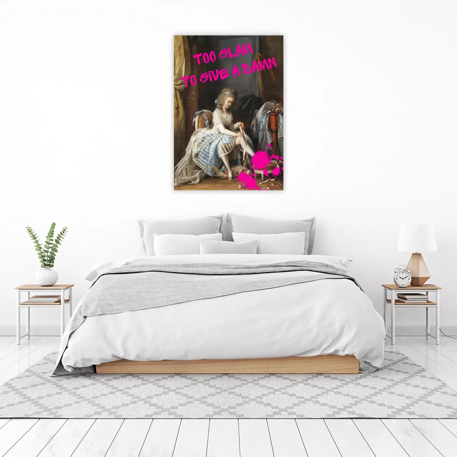 Regal & Rebellious Statement Wall Art
