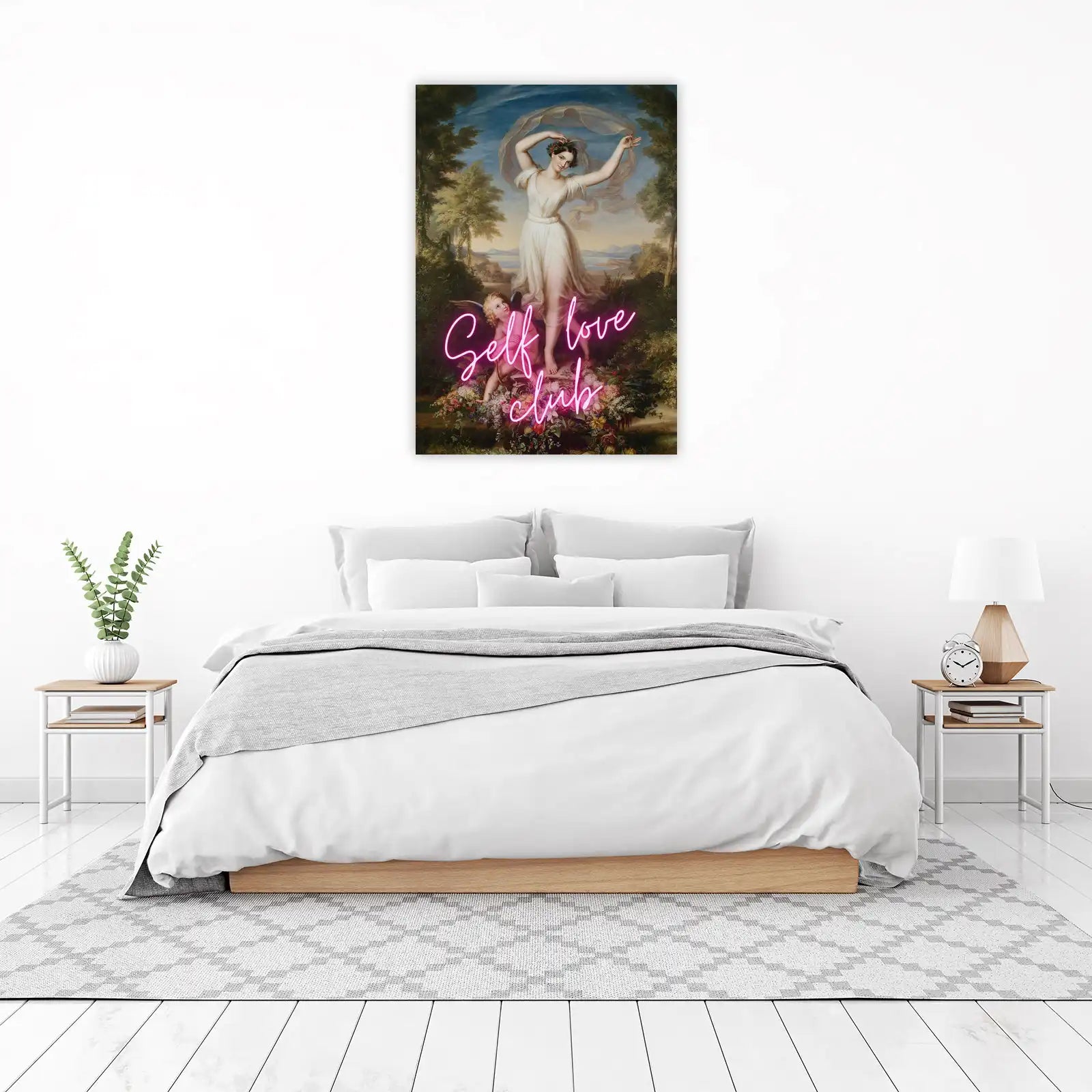 Vintage Muse 'Self Love Club' Wall Art
