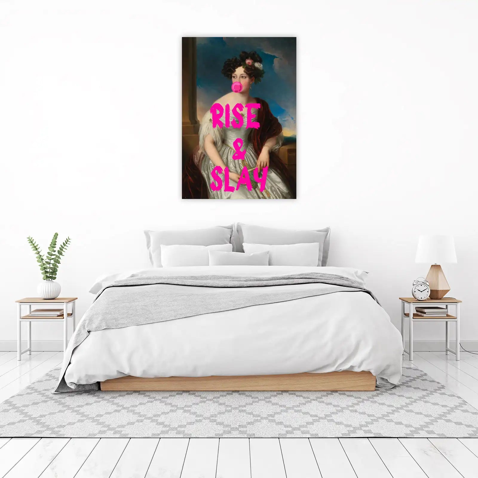 Vintage Queen Rise & Slay Wall Art