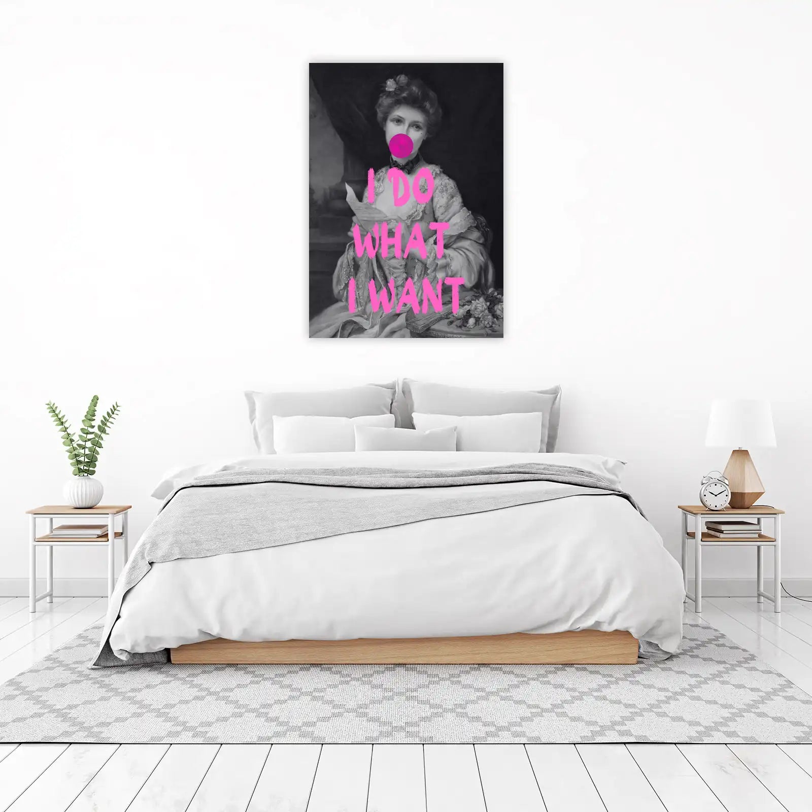 I Do What I Want Portrait Wall Art