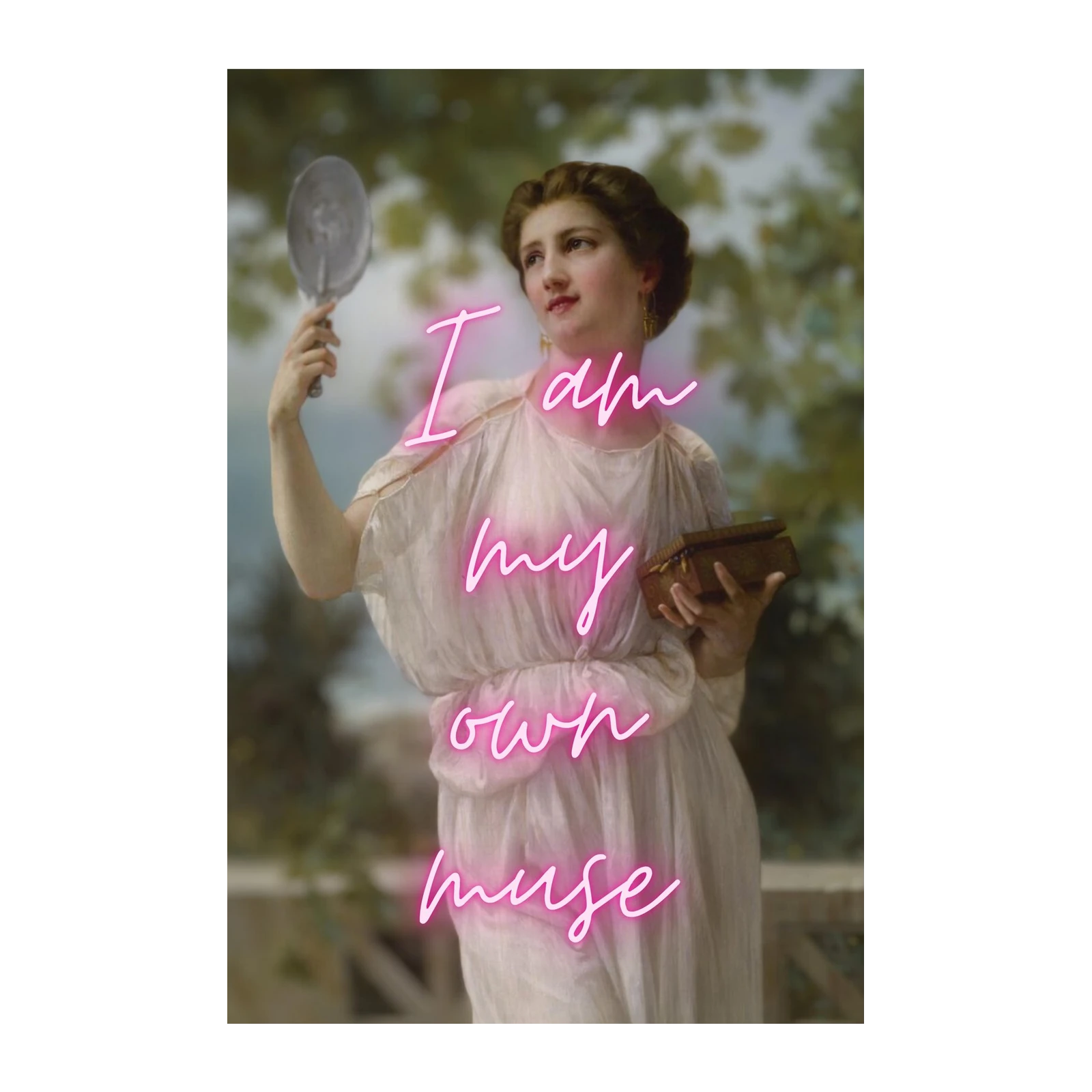 Empowering Muse "I Am My Own Muse" Wall Art