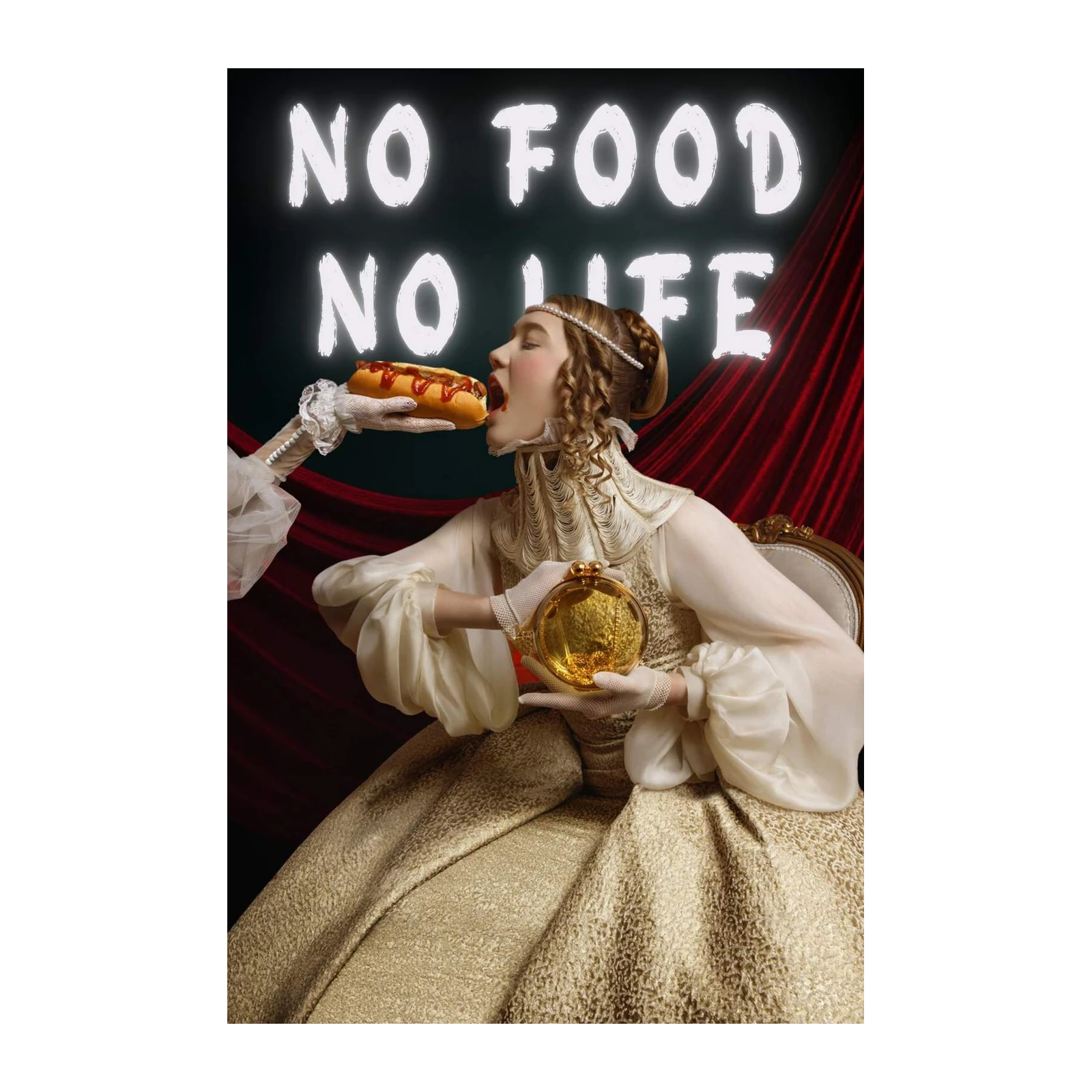 Statement Hot Dog Art Wall Art