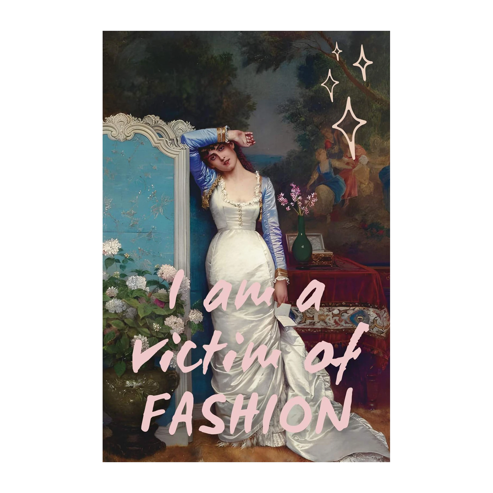 Victorian Fashion Victim Wall Art