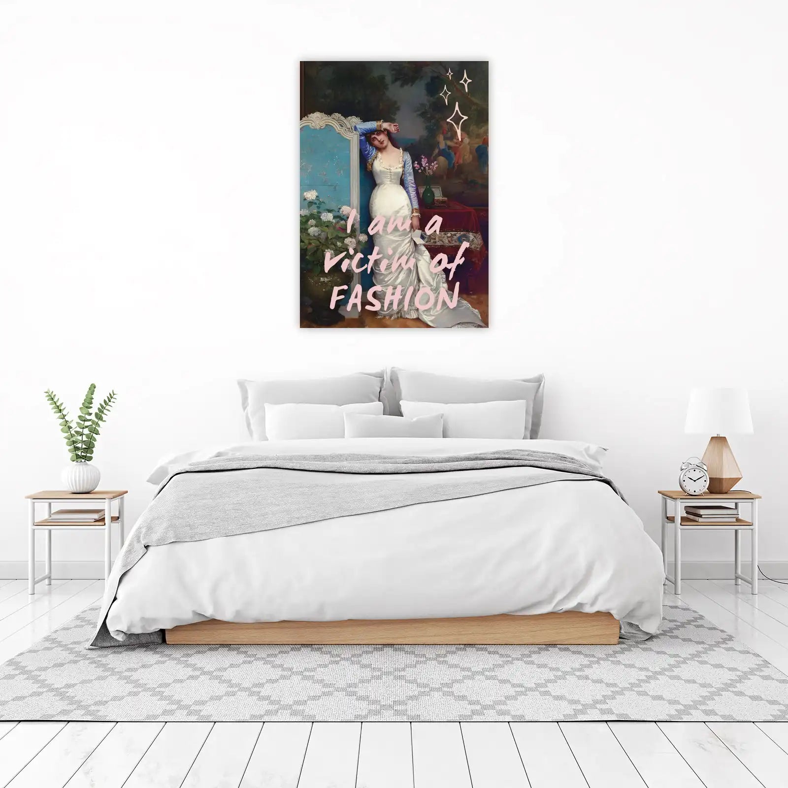Victorian Fashion Victim Wall Art