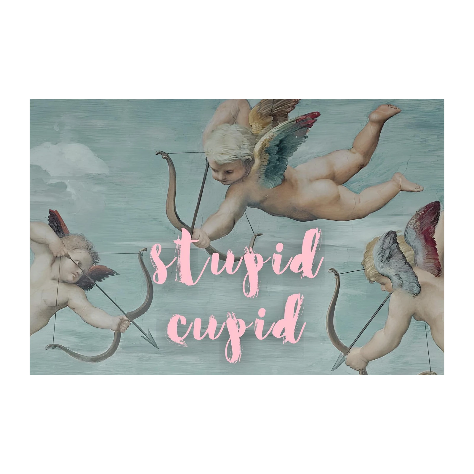 Stupid Cupid Wall Art Wall Art
